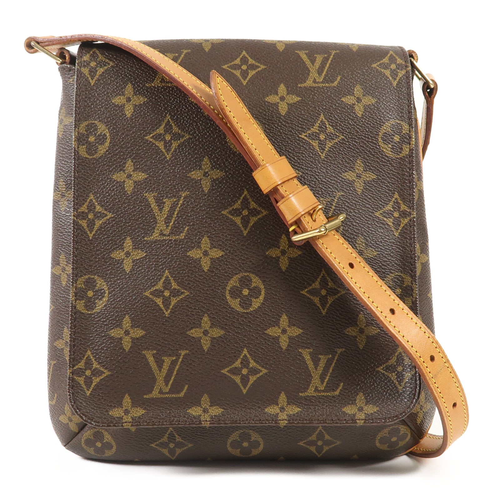 LOUIS VUITTON Monogram Musette Salsa Short金扣肩背袋