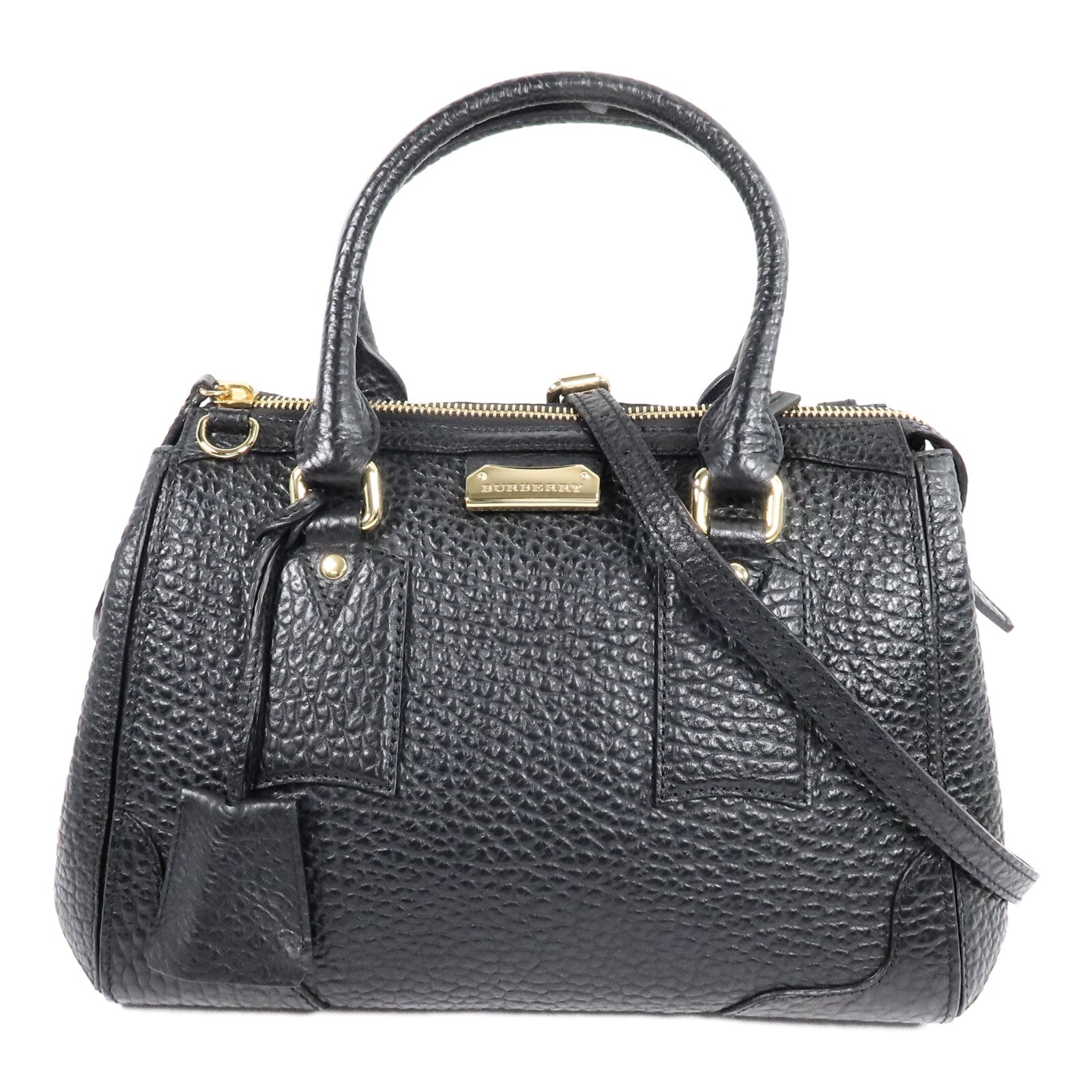 BURBERRY 牛皮皮革2 Way Shoulder Bag手挽肩背兩用袋