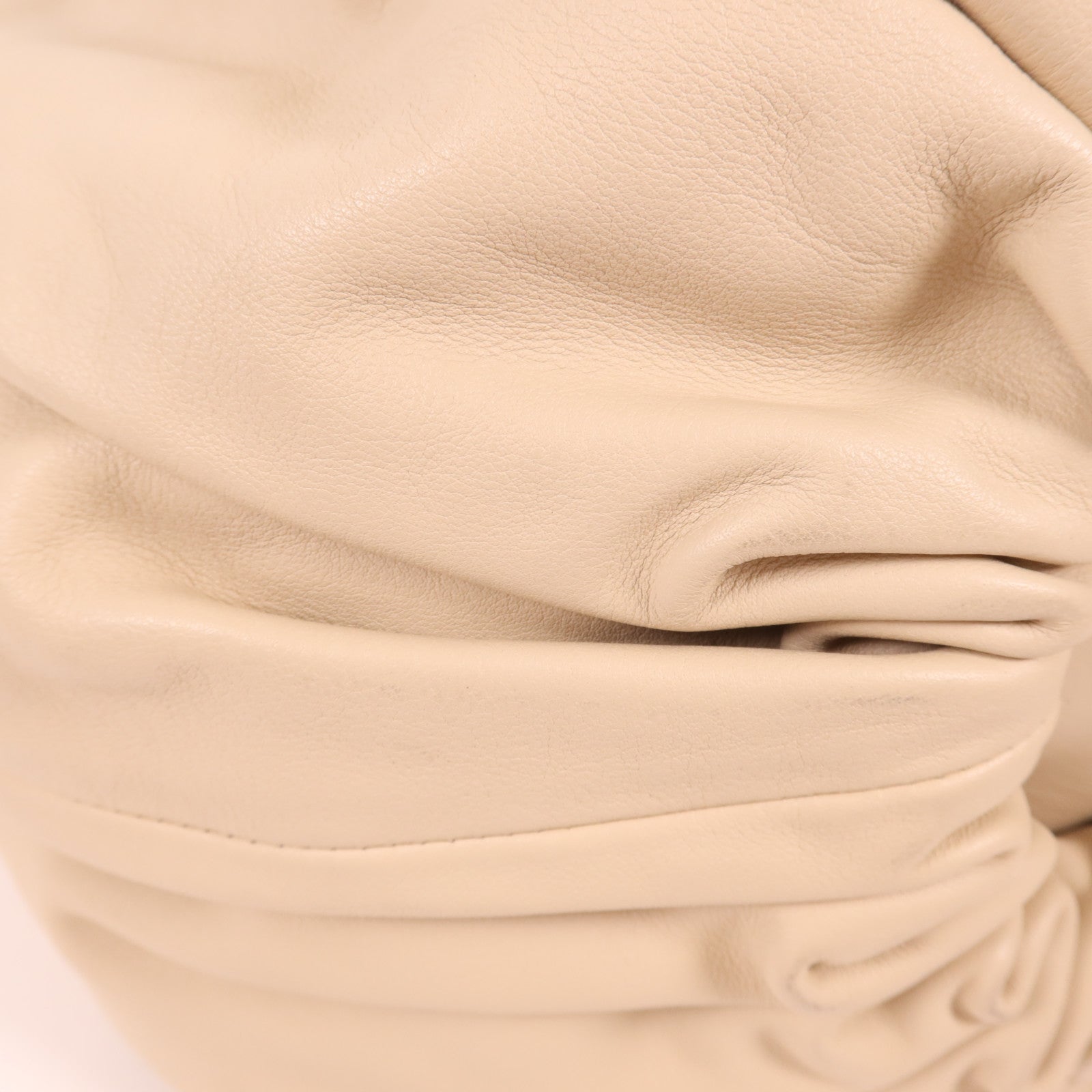 LOEWE 皮革Bounce Bag銀扣手挽肩背兩用袋