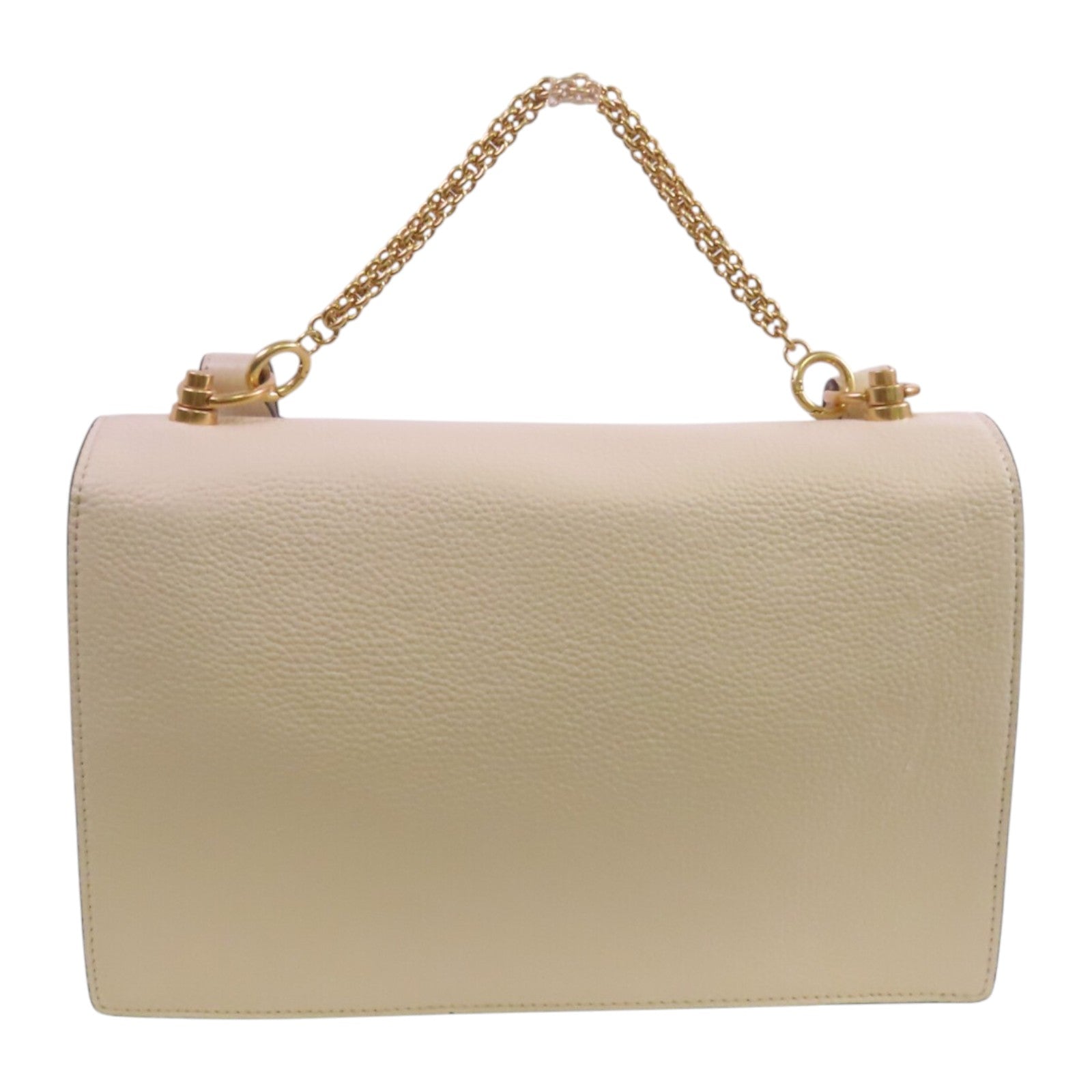 Tory Burch 牛皮皮革2Way Shoulder Bag金扣鏈帶手挽肩背兩用袋