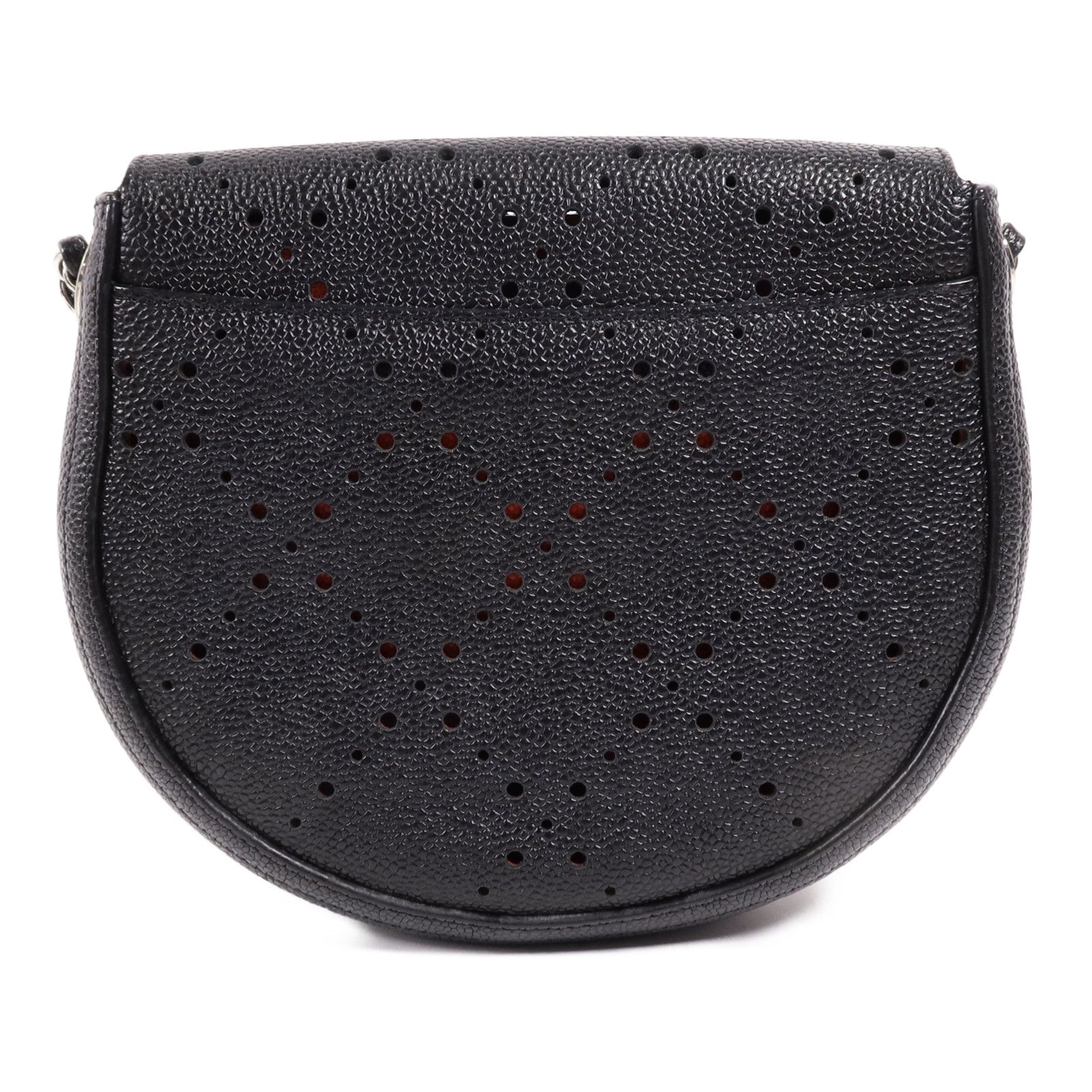 CHANEL 牛皮皮革Shoulder Bag銀扣肩背袋