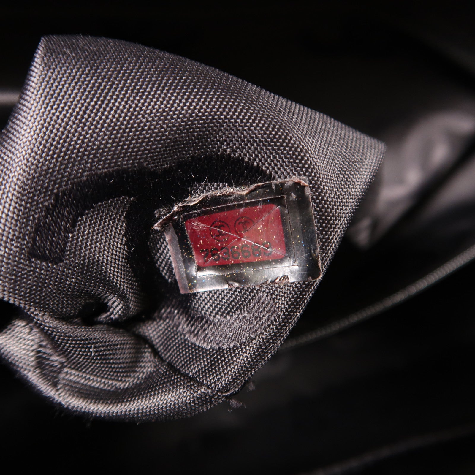 CHANEL 牛皮皮革Vintage Handbag金扣手挽袋