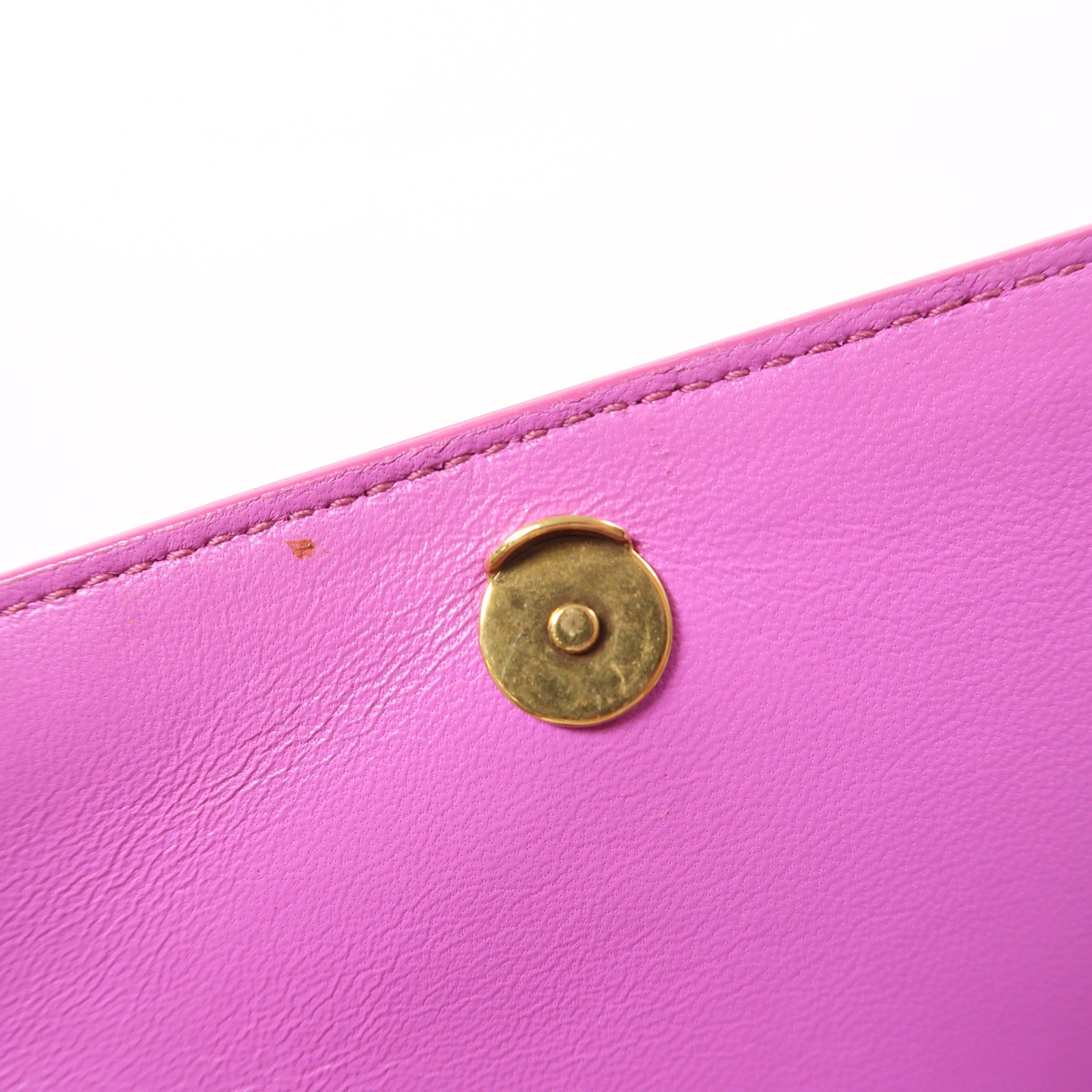 BALENCIAGA GHW Shoulder Bag Nylon/Calfskin Leather 581101 Pink