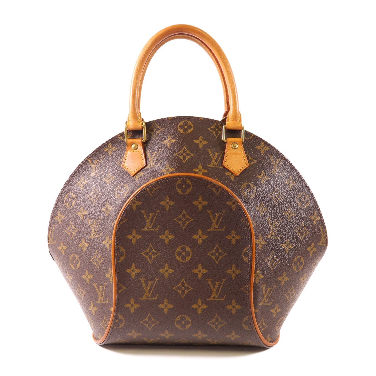LOUIS VUITTON LV GHW Ellipse MM Hand Bag M51126 Monogram Brown