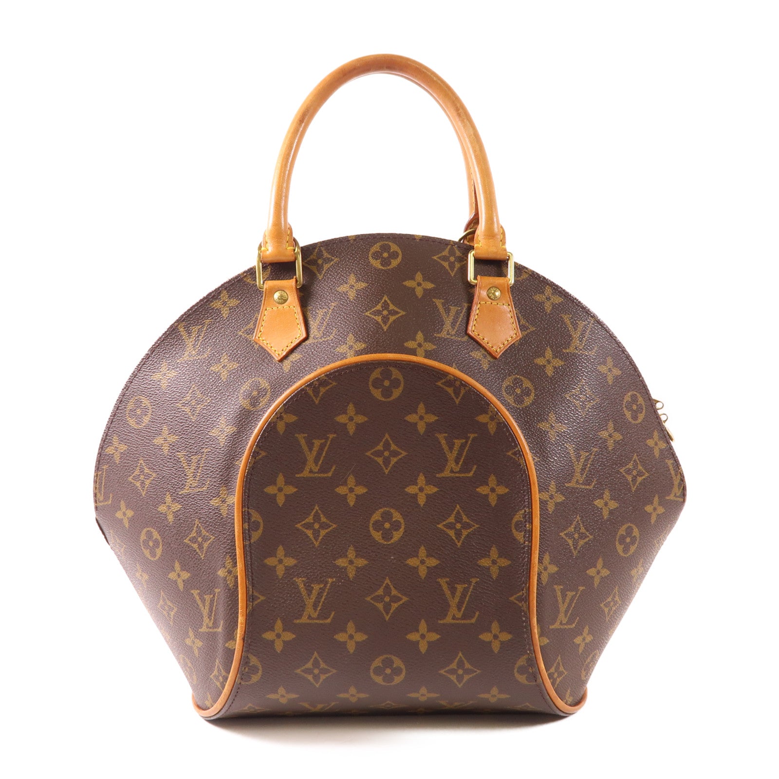LOUIS VUITTON LV GHW Ellipse MM Hand Bag M51126 Monogram Brown