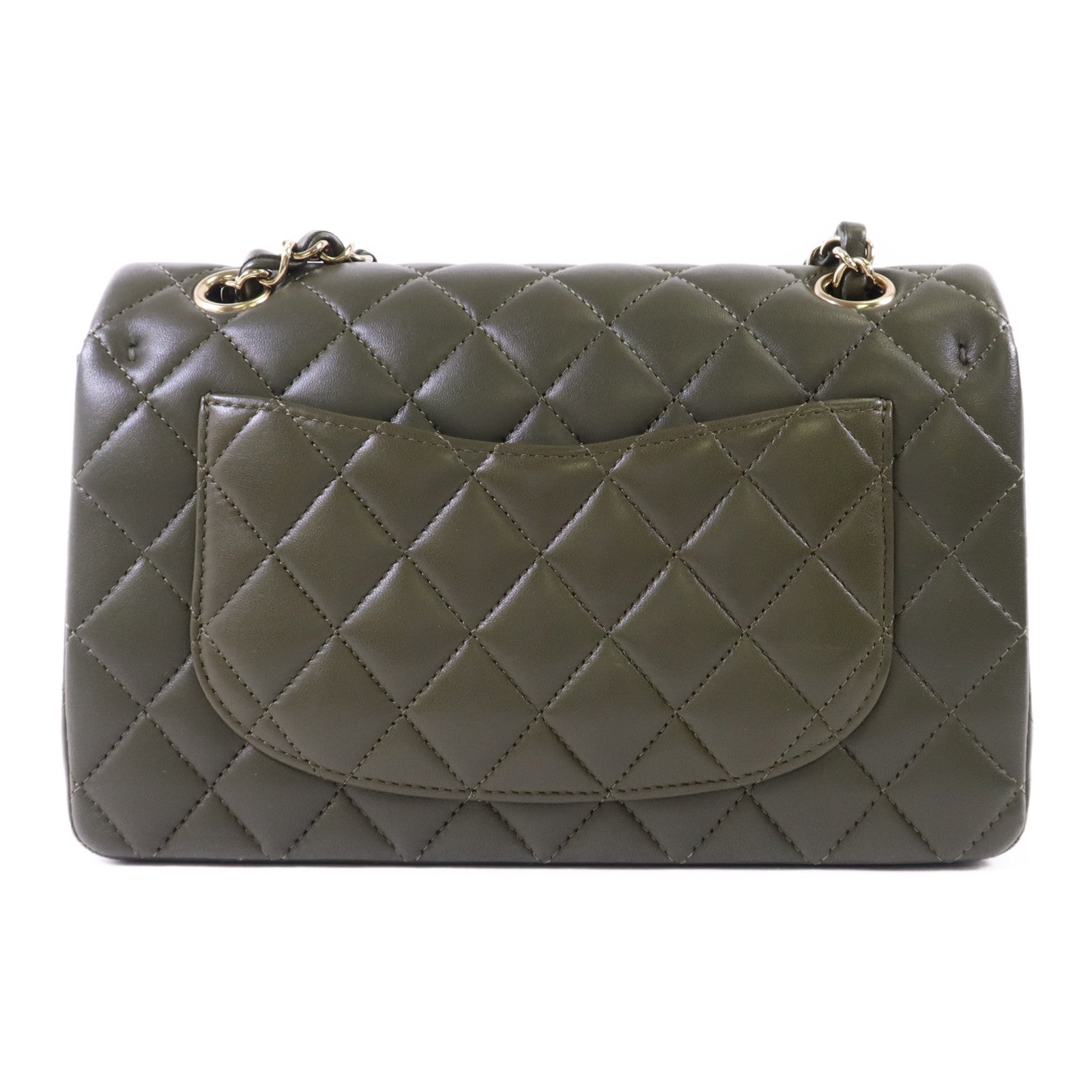 CHANEL 羊皮皮革Classic 23金扣鏈帶肩背袋