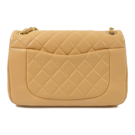 CHANEL 牛皮皮革Flap Bag鏈帶肩背袋