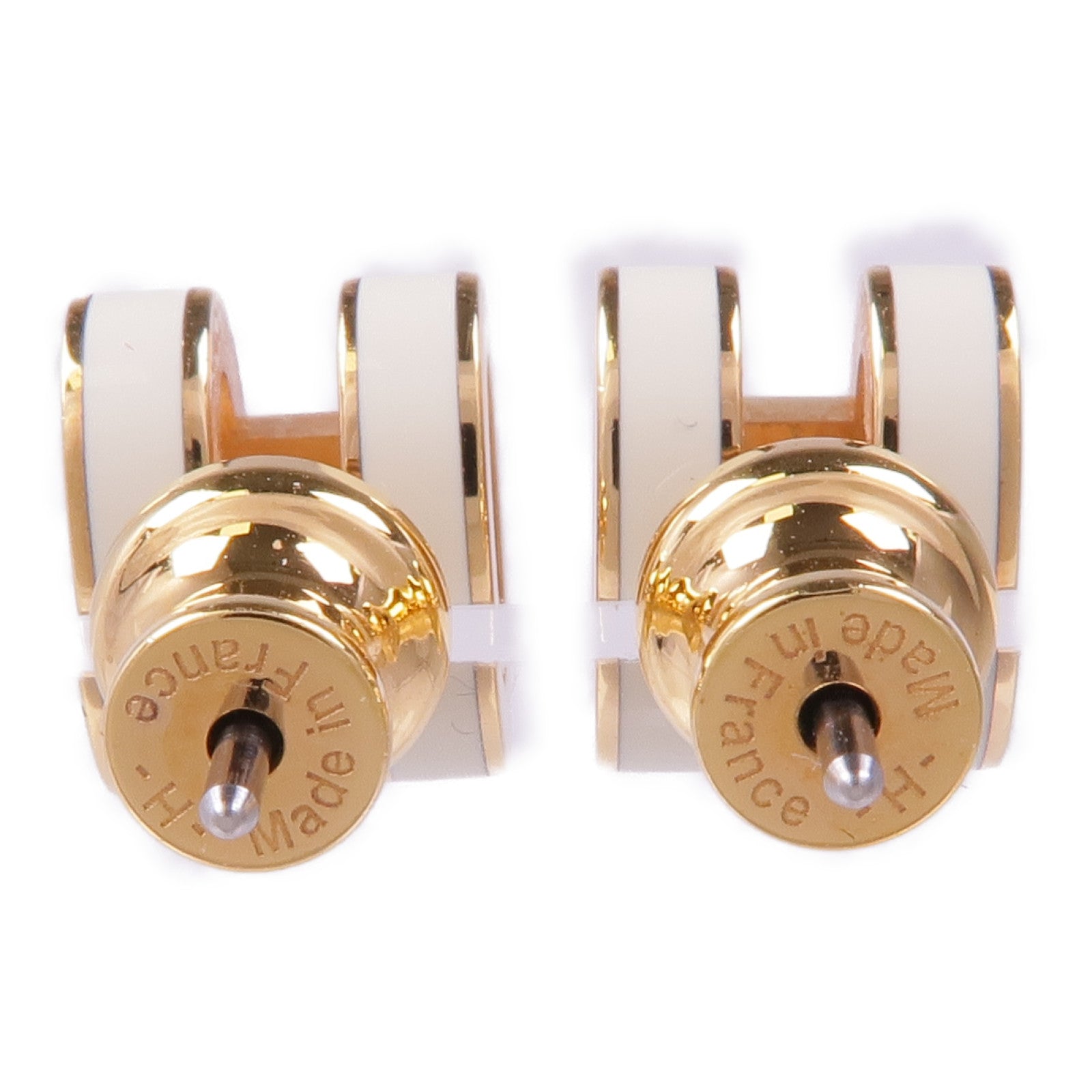 HERMES 金屬Mini Pop H Earrings耳環