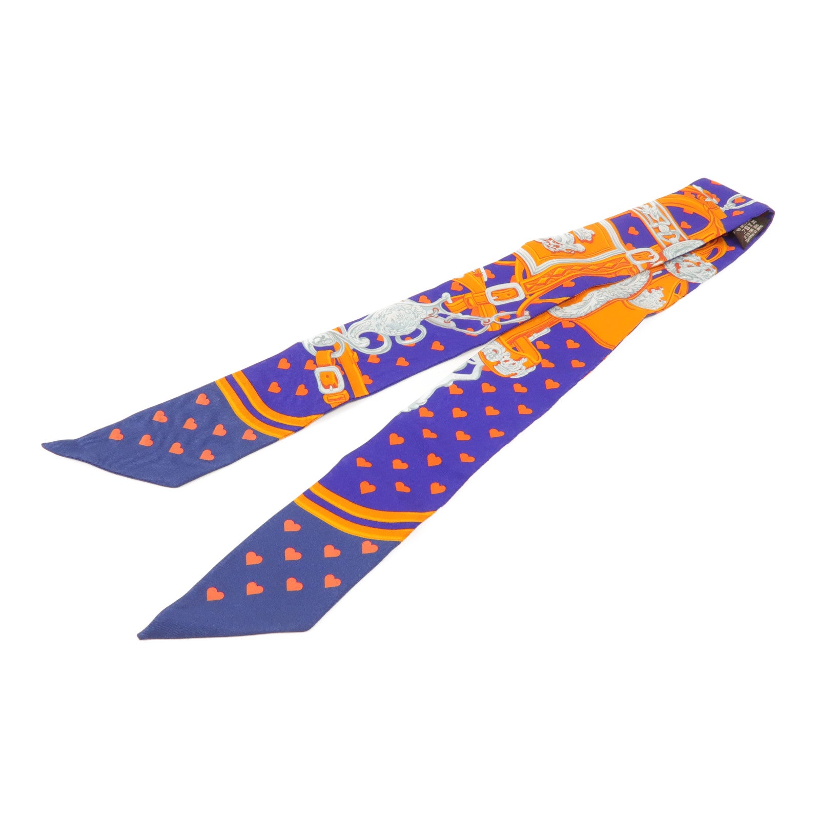 HERMES 絲質Twilly絲巾