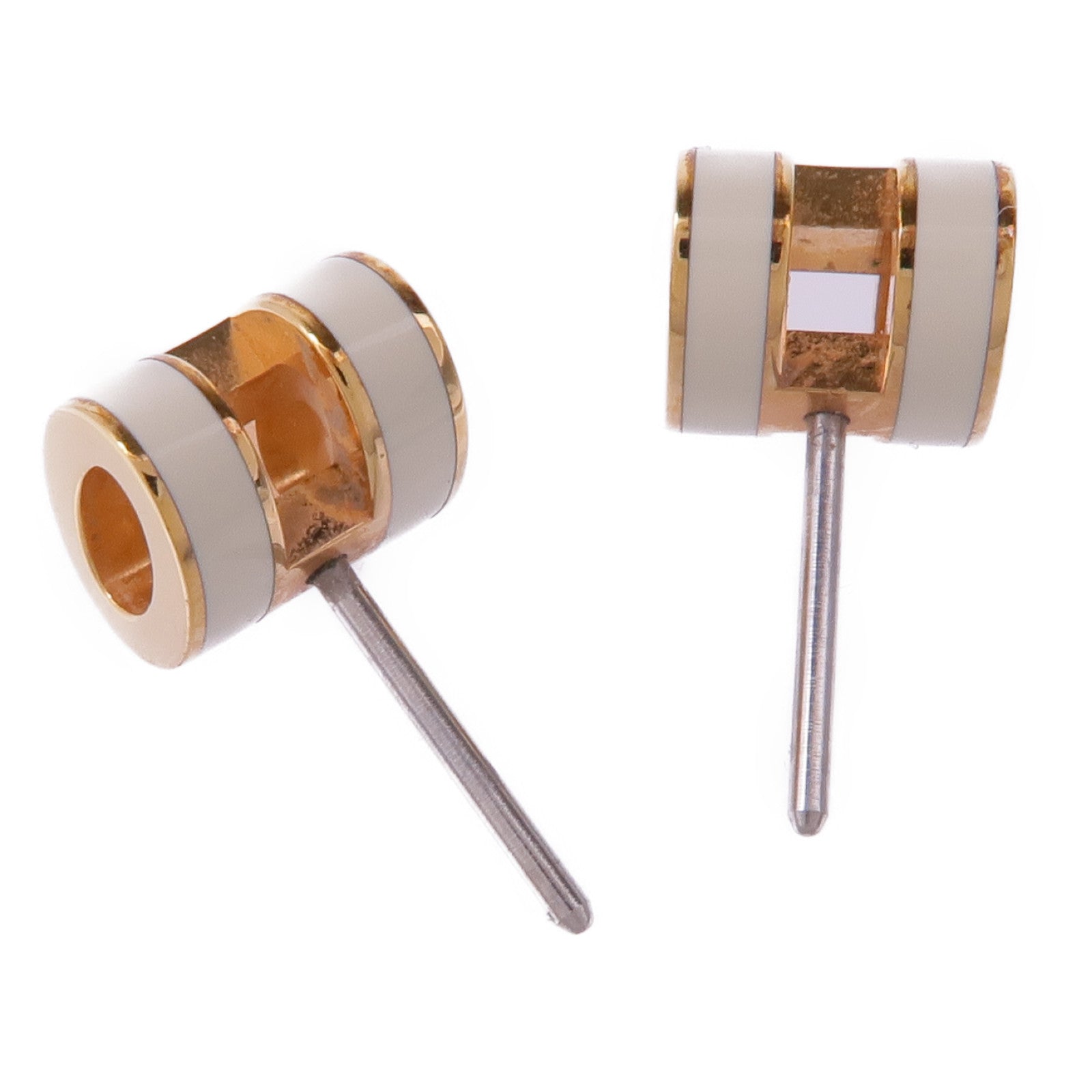 HERMES 金屬Mini Pop H Earrings耳環