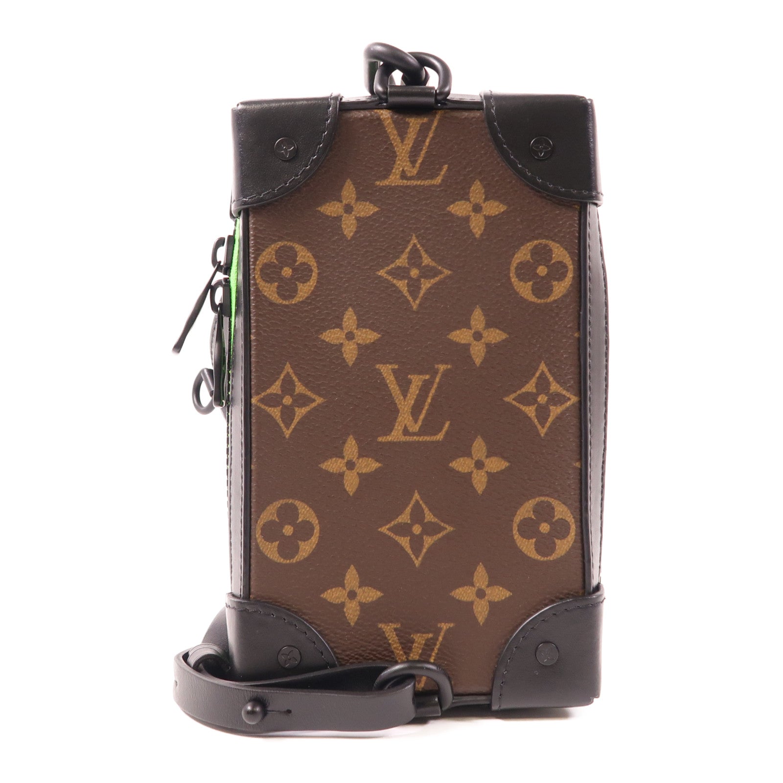 LOUIS VUITTON Soft Trunk Phone Box LV Friends Shoulder Bag M80144 Monogram Brown