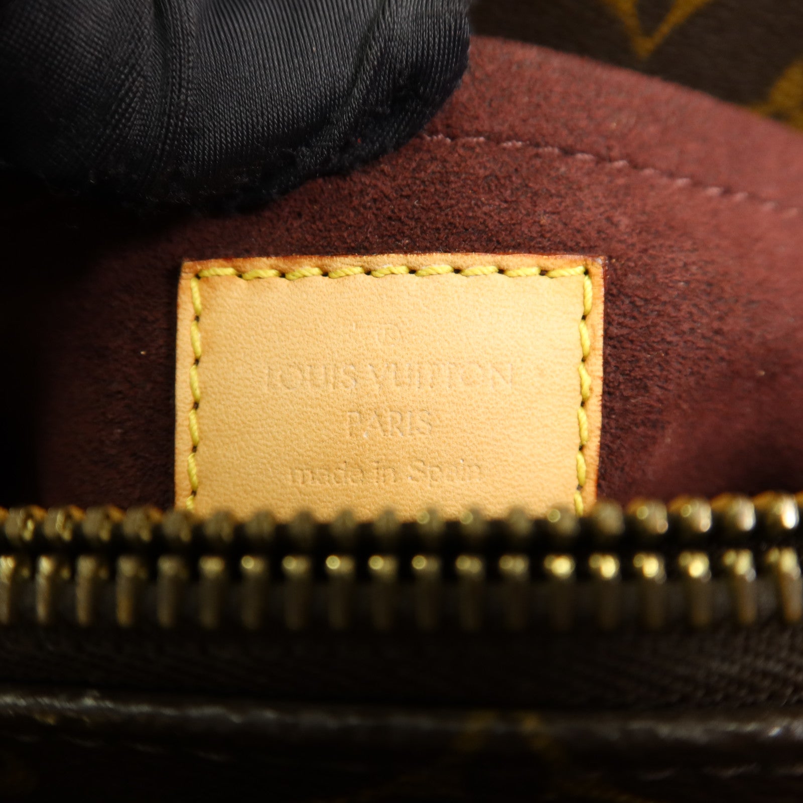 LOUIS VUITTON Monogram Montaigne MM金扣手挽肩背兩用袋