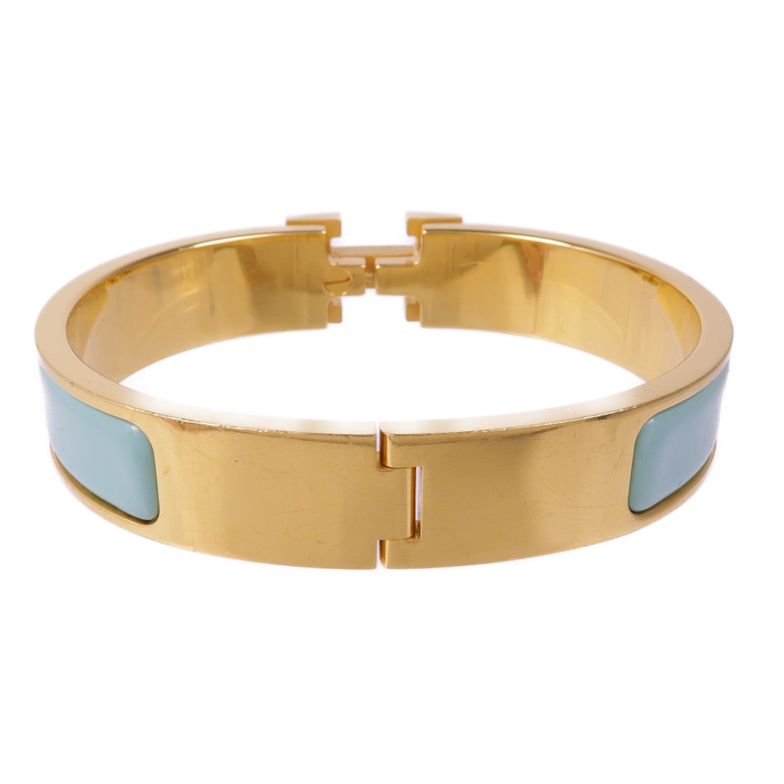 HERMES 琺瑯/金屬Clic H手鐲