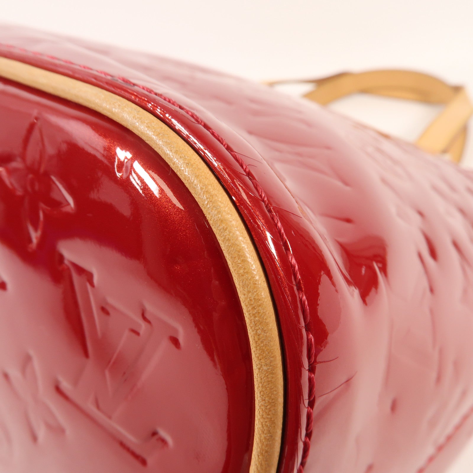 LOUIS VUITTON Vernis Houston Tote金扣手挽袋