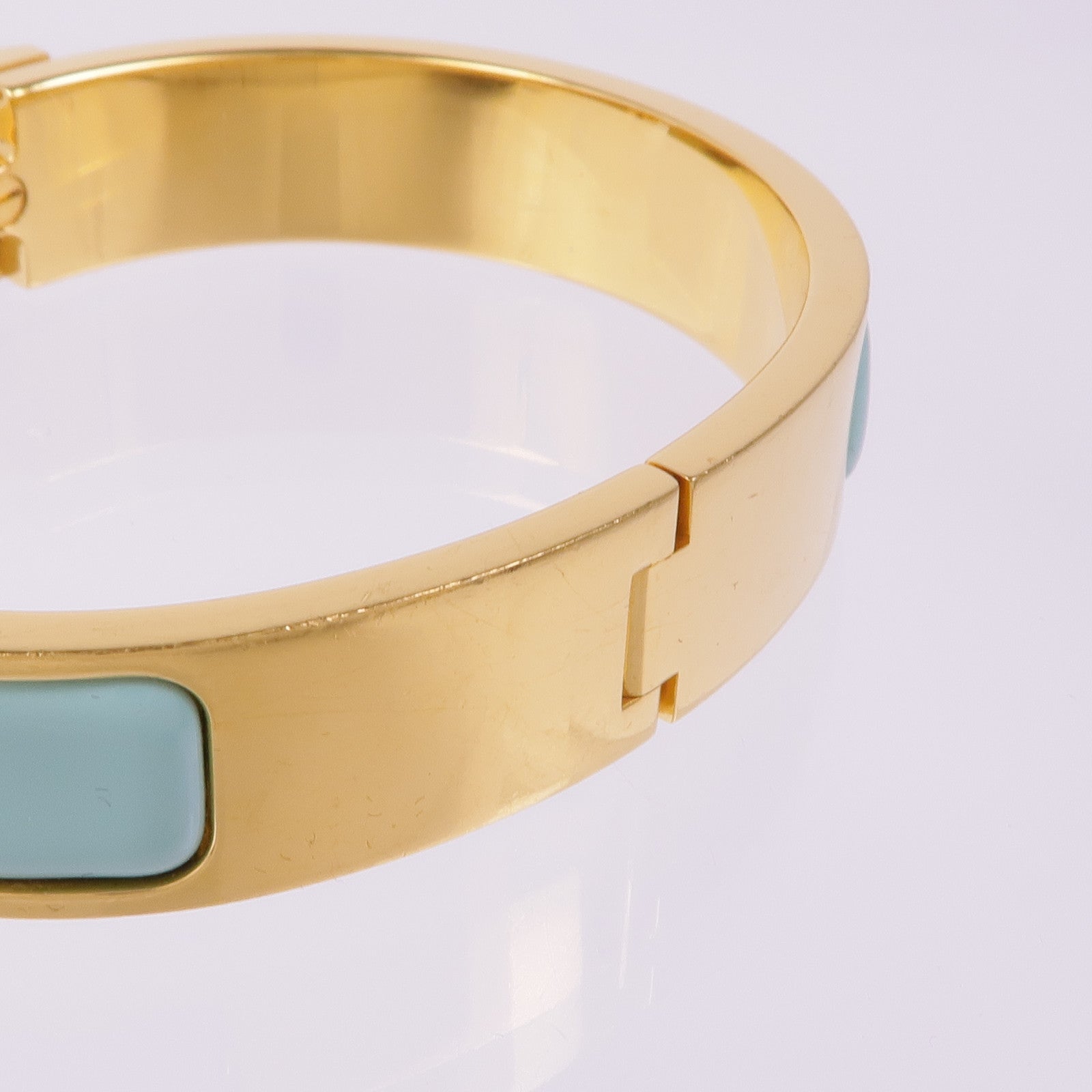 HERMES 琺瑯/金屬Clic H手鐲