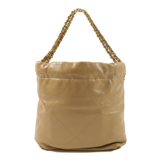 CHANEL 牛皮皮革Chanel 22 Mini手挽肩背兩用袋