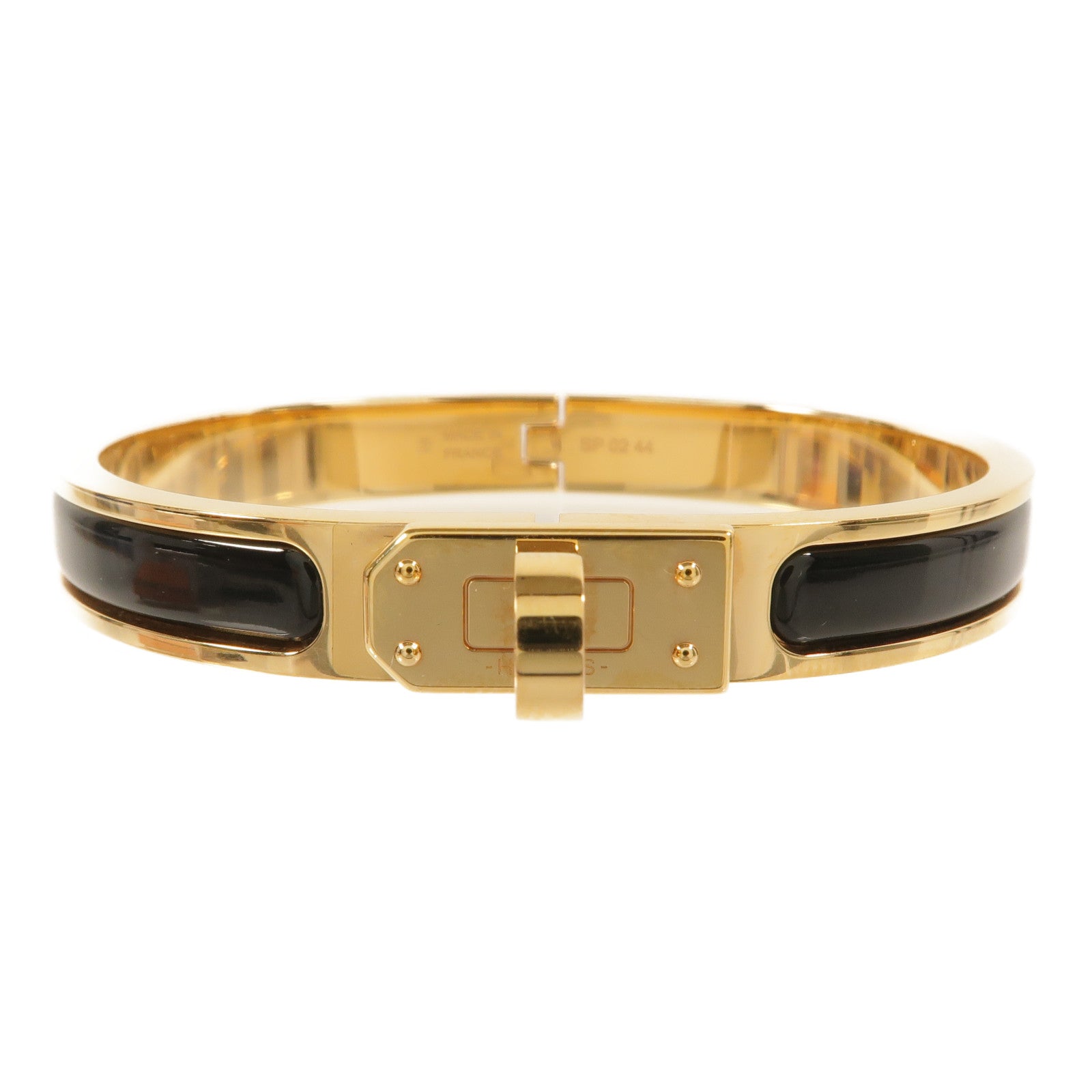 HERMES 金屬Mini Clic Kelly手鐲