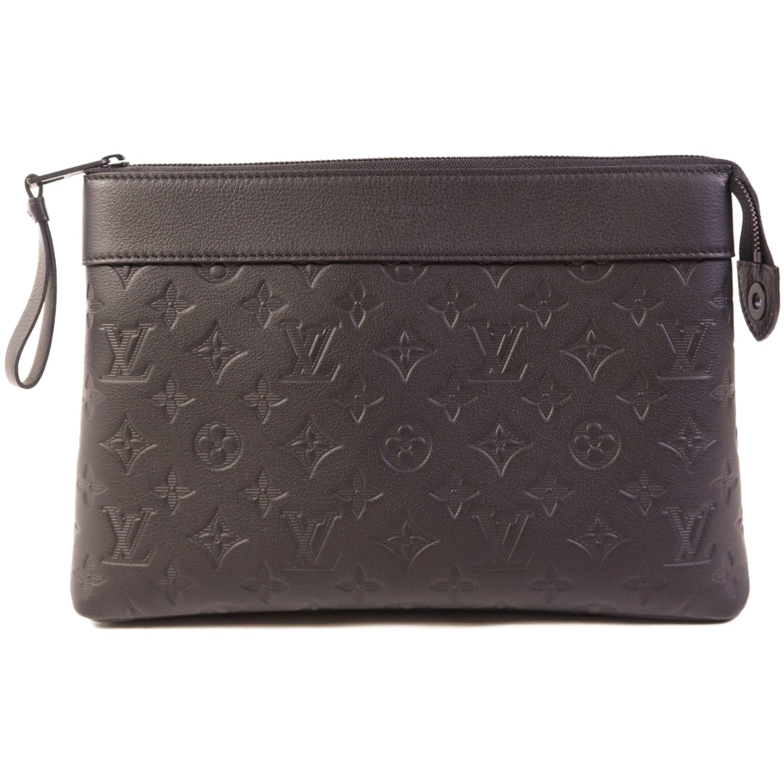 LOUIS VUITTON Monogram Shadow Pochette Voyage Souple手拿包
