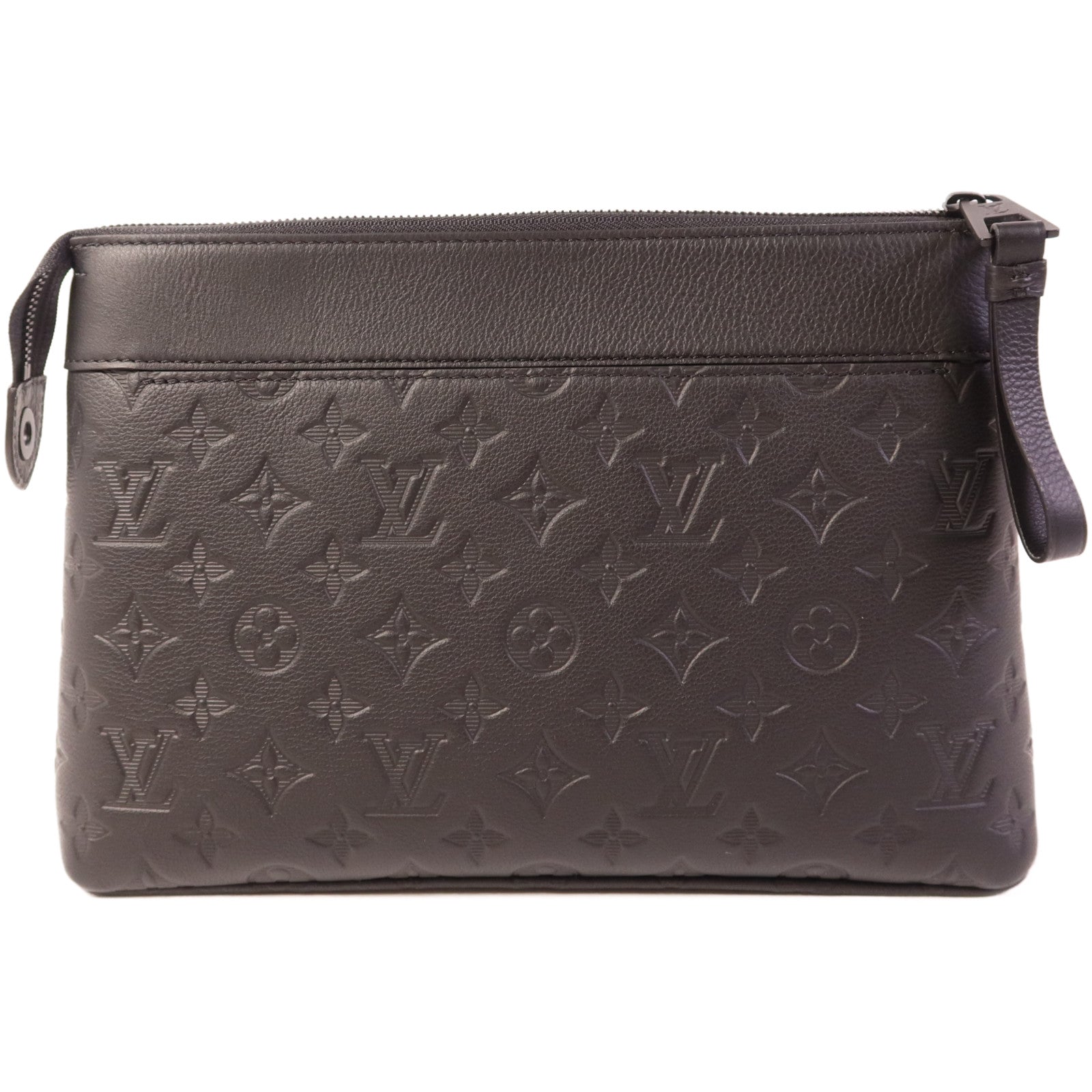 LOUIS VUITTON Monogram Shadow Pochette Voyage Souple手拿包