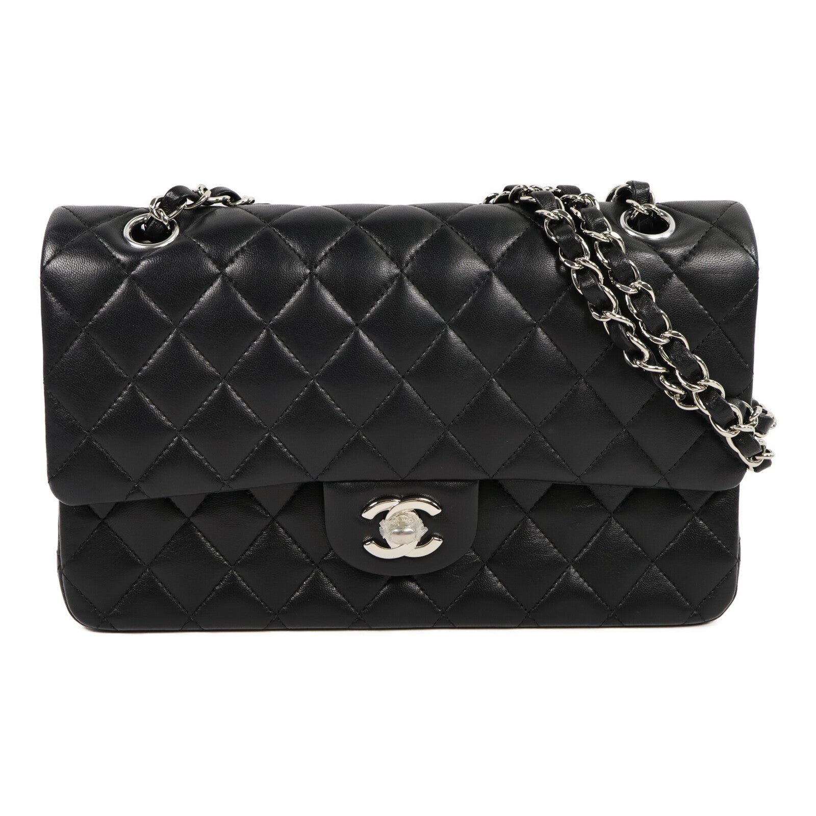 CHANEL 羊皮皮革Classic 25鏈帶肩背袋