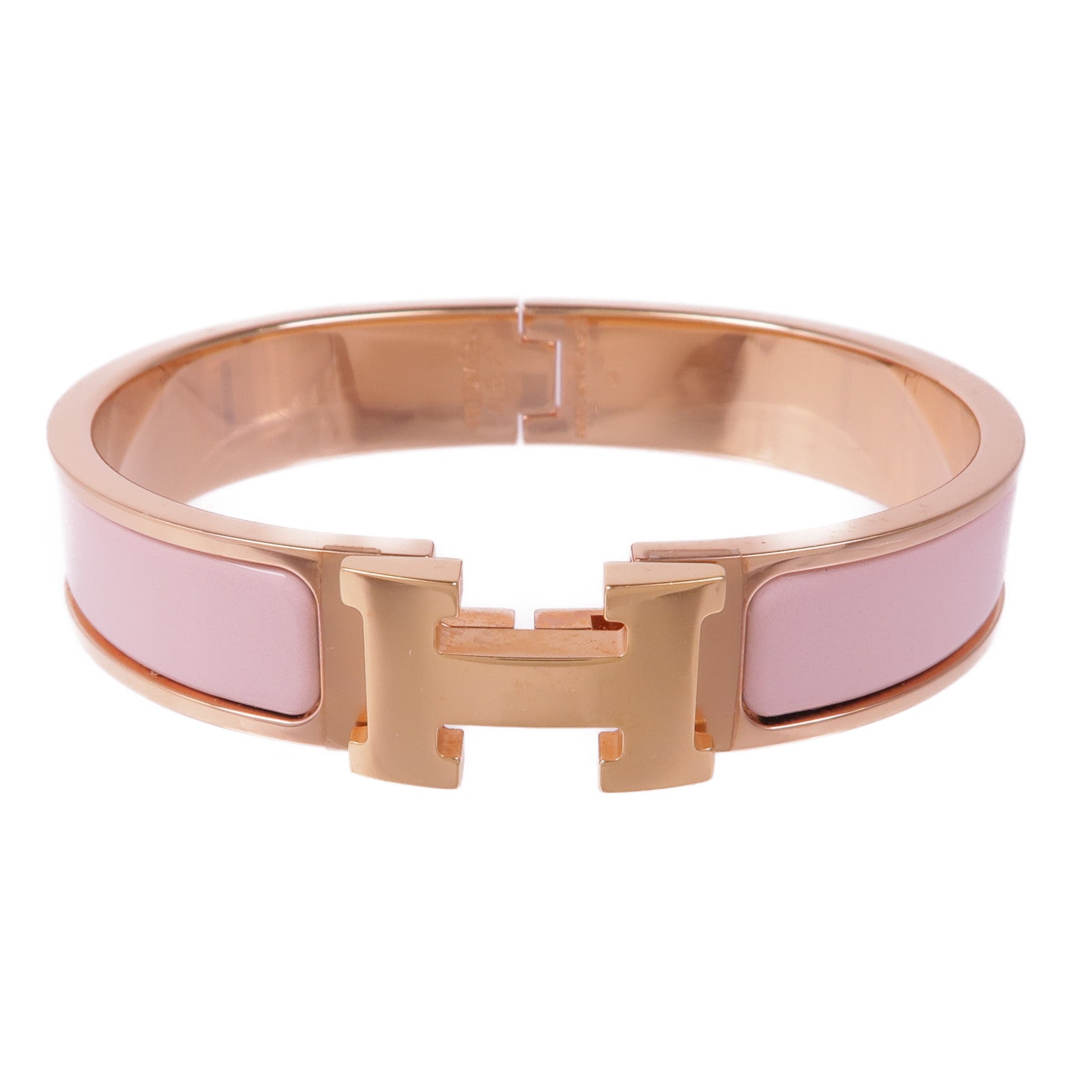 HERMES 琺瑯/金屬Clic H手鐲