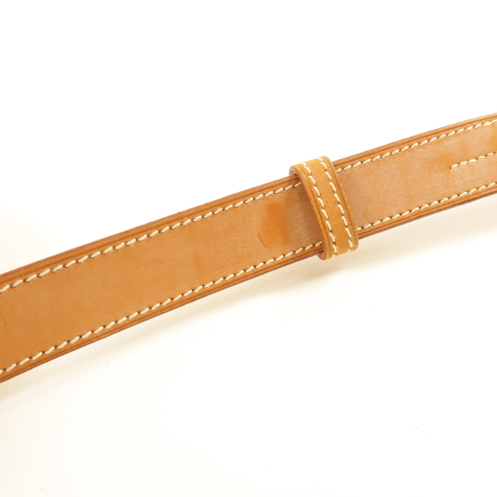 HERMES 牛皮皮革Belt銀扣皮帶