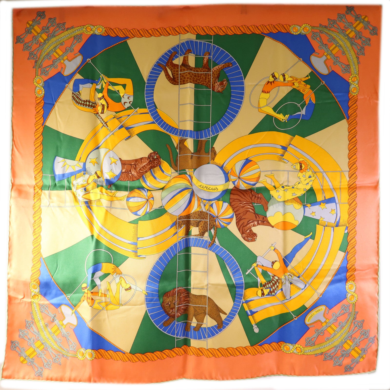 HERMES 絲質Scarf絲巾