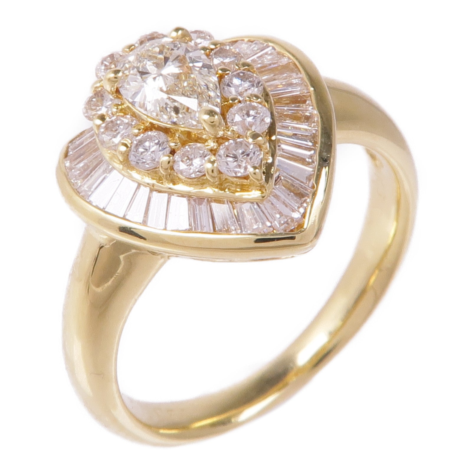 JEWELRY 18K黃金Diamond Ring鑽石戒指US#5.5