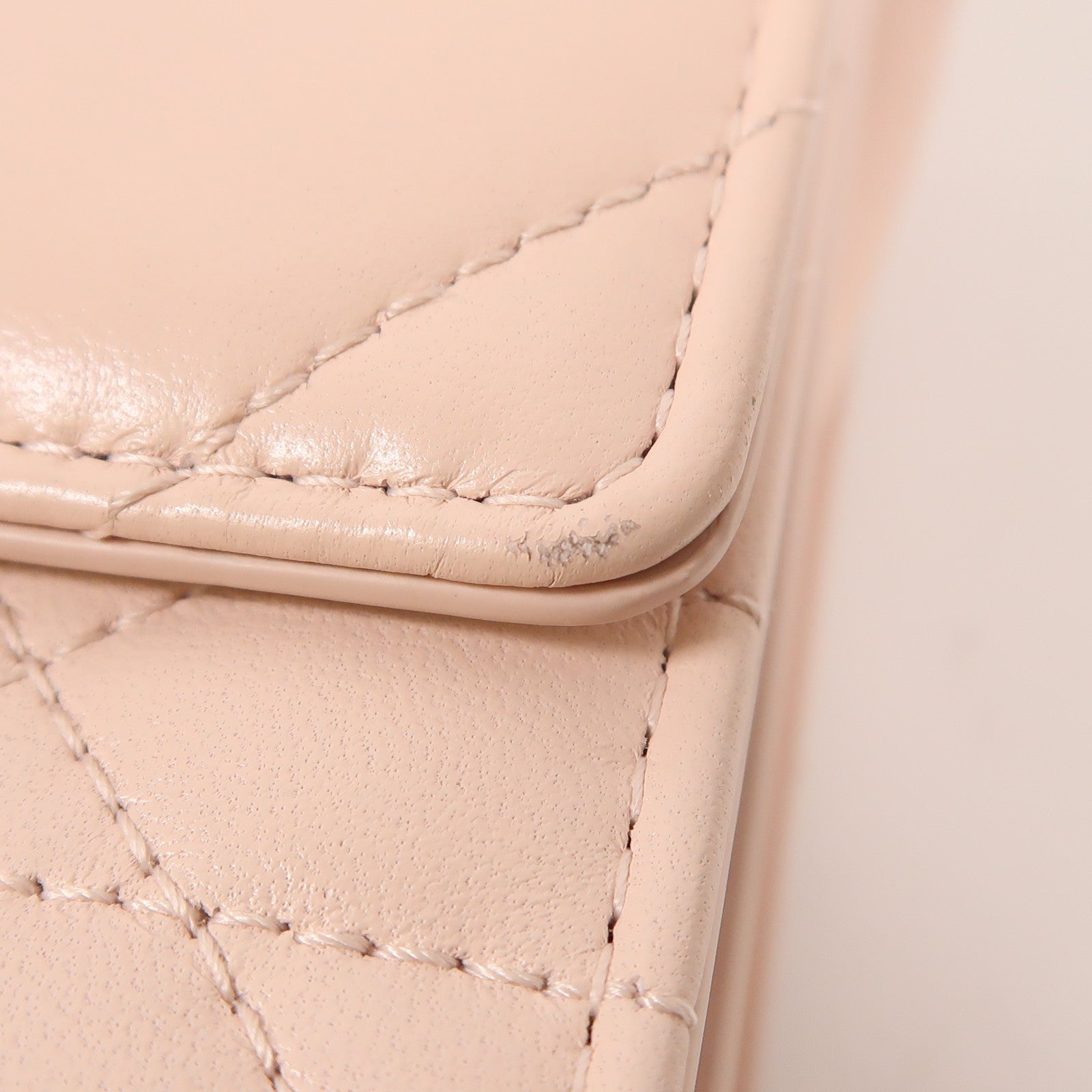 Dior 羊皮皮革Miss Caro金扣鏈帶肩背袋