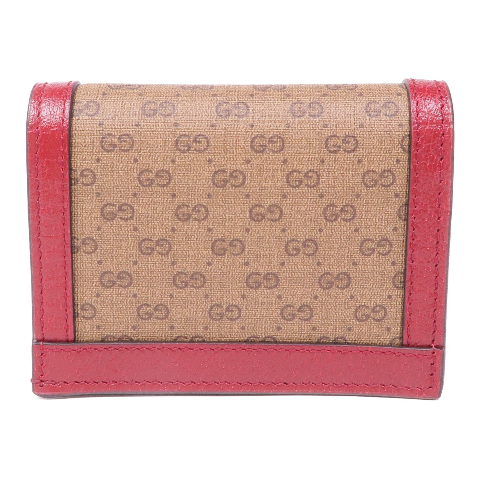 GUCCI 塗層帆布/皮革Gucci x Doraemon Card Case卡片套