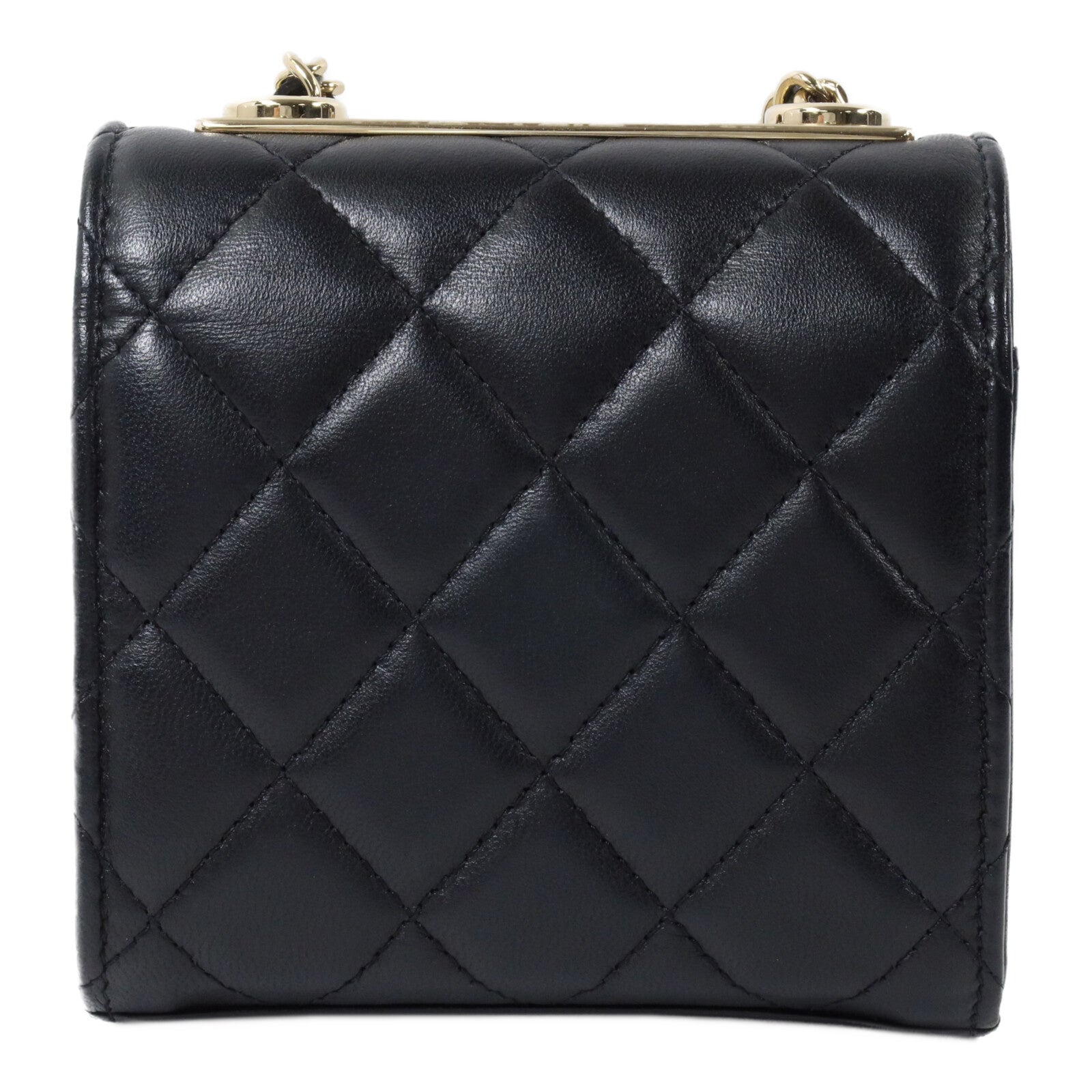 CHANEL 羊皮皮革Trendy CC Mini Bag鏈帶肩背袋