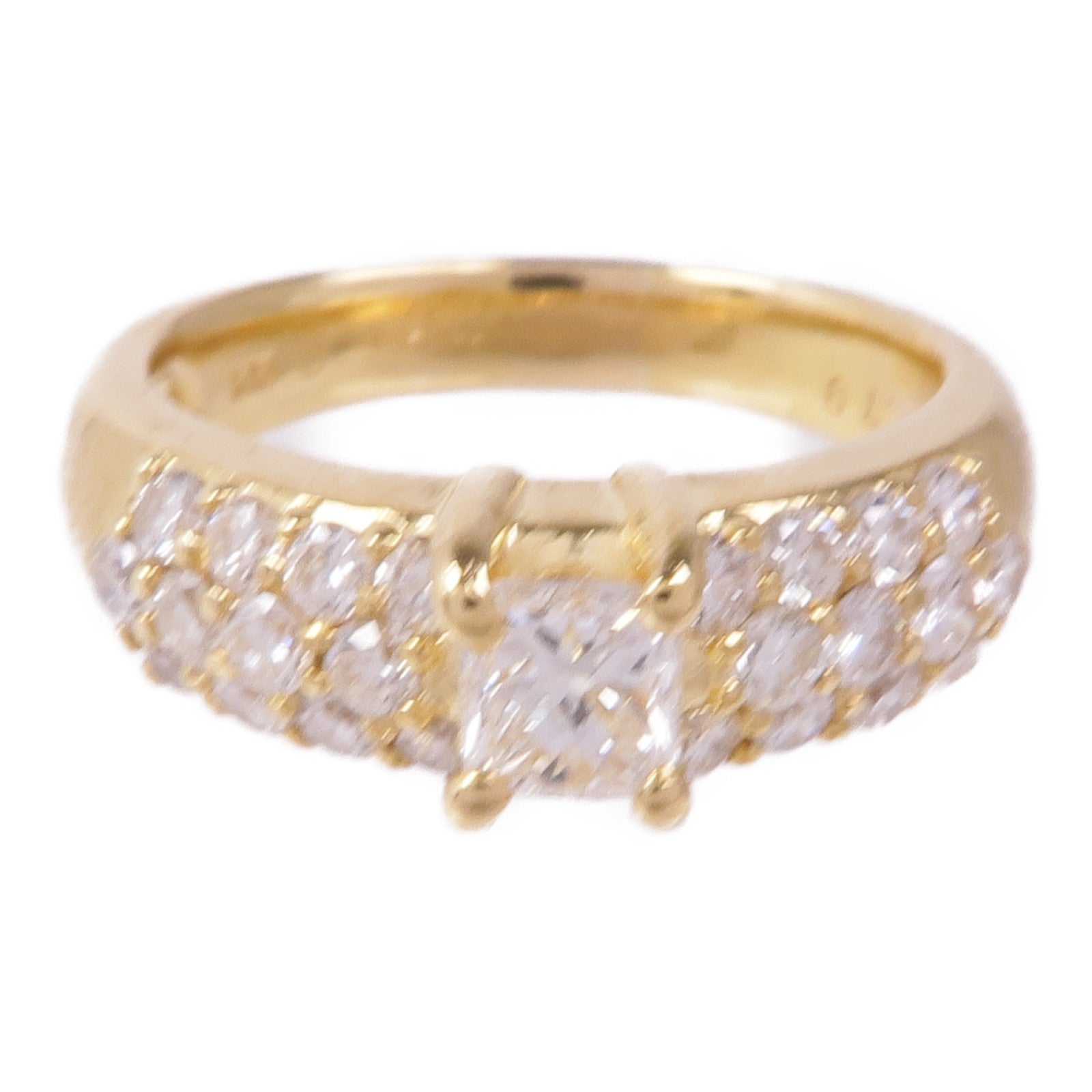 JEWELRY 18K黃金Diamond Ring鑽石戒指US#6.25