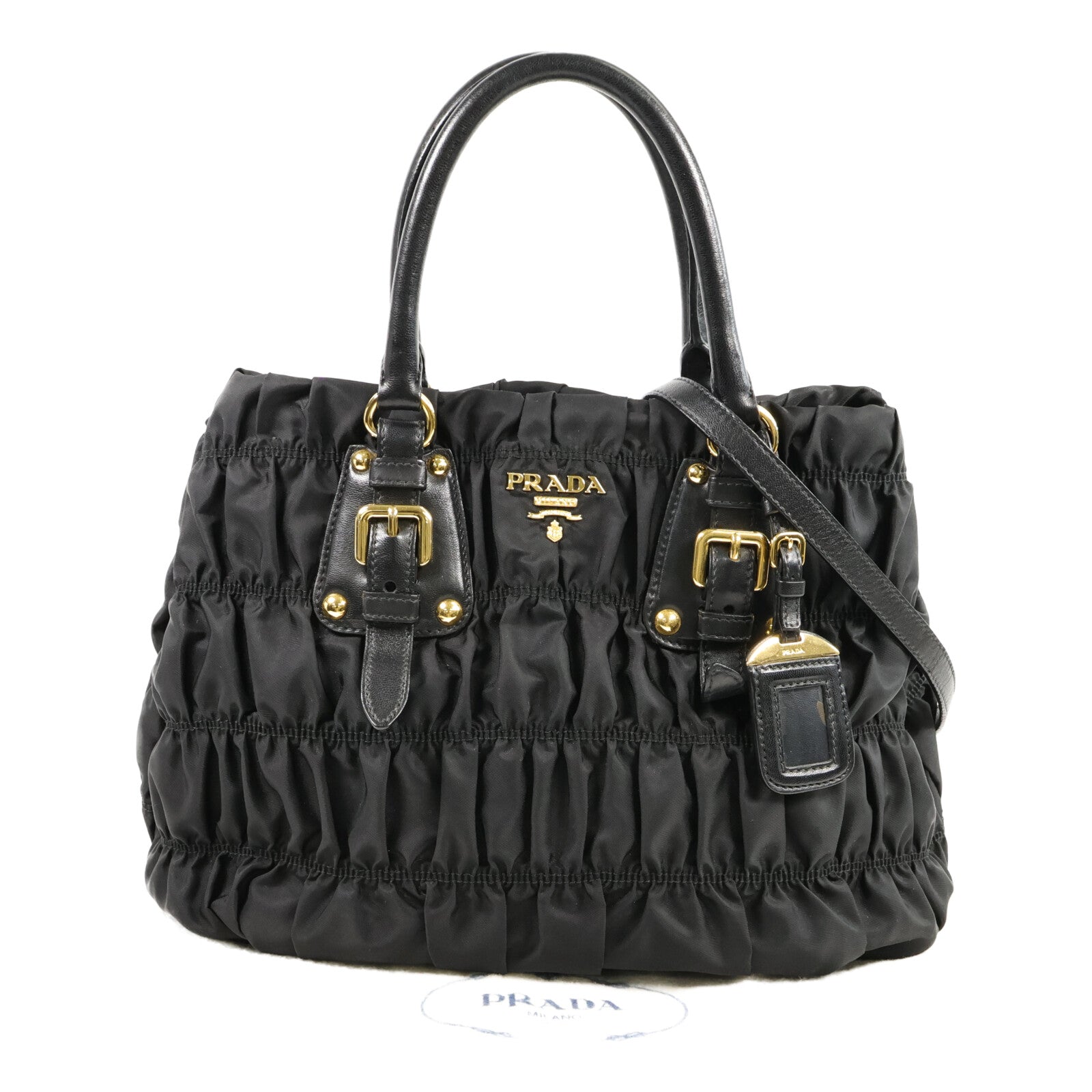 PRADA 尼龍2 Way Shoulder Bag手挽肩背兩用袋