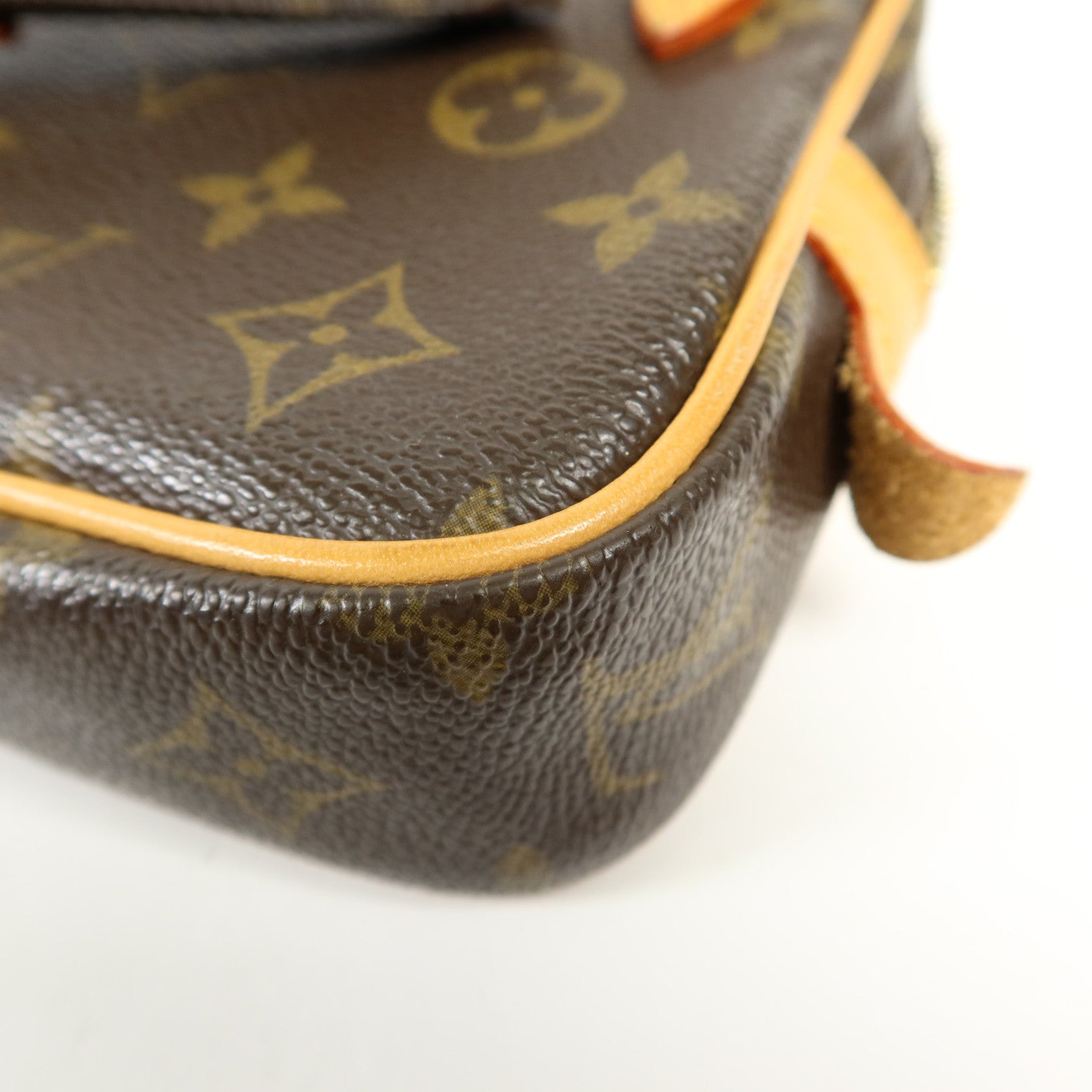 LOUIS VUITTON Monogram Marly Bandouliere金扣肩背袋棕色