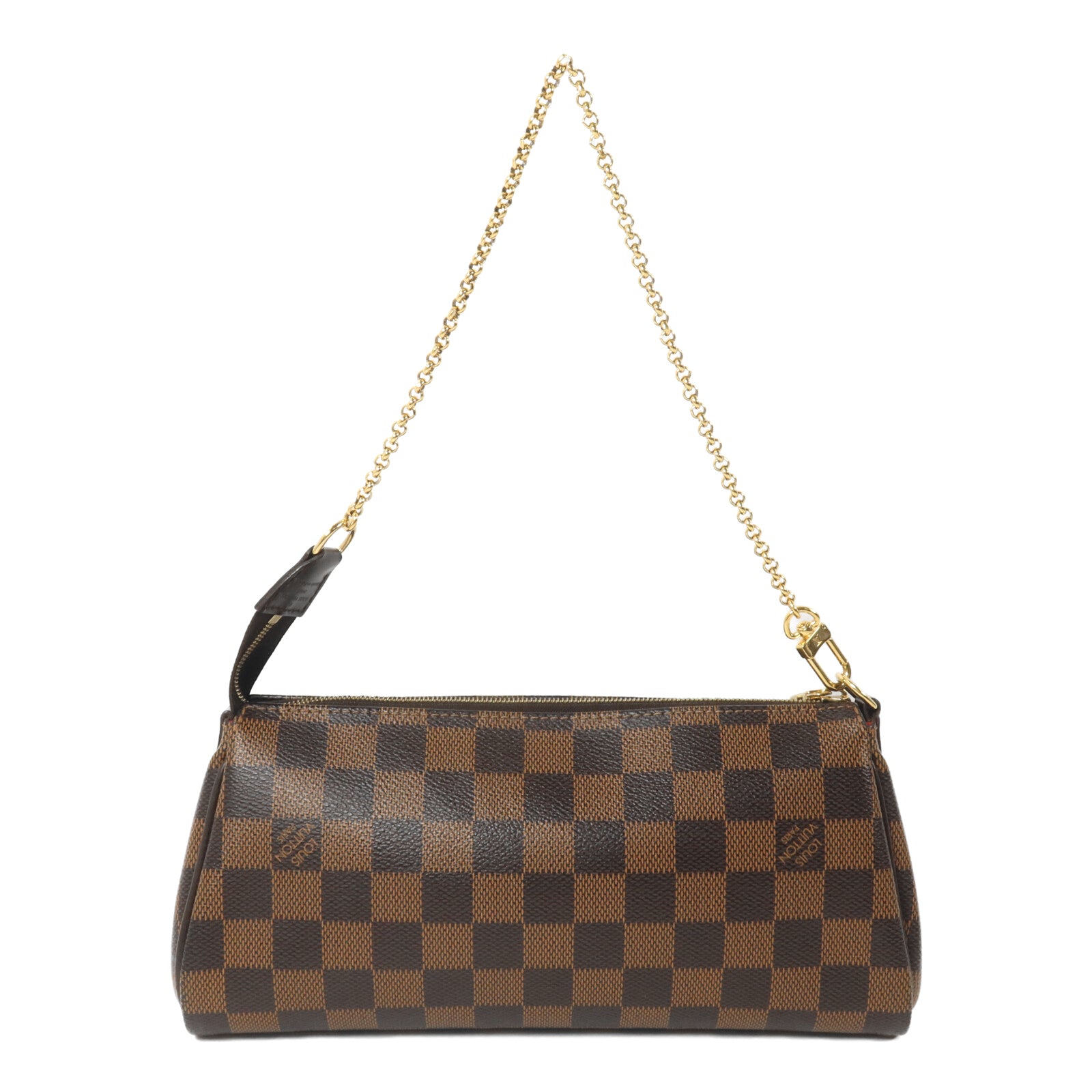 LOUIS VUITTON Damier Eva鏈帶手挽肩背兩用袋