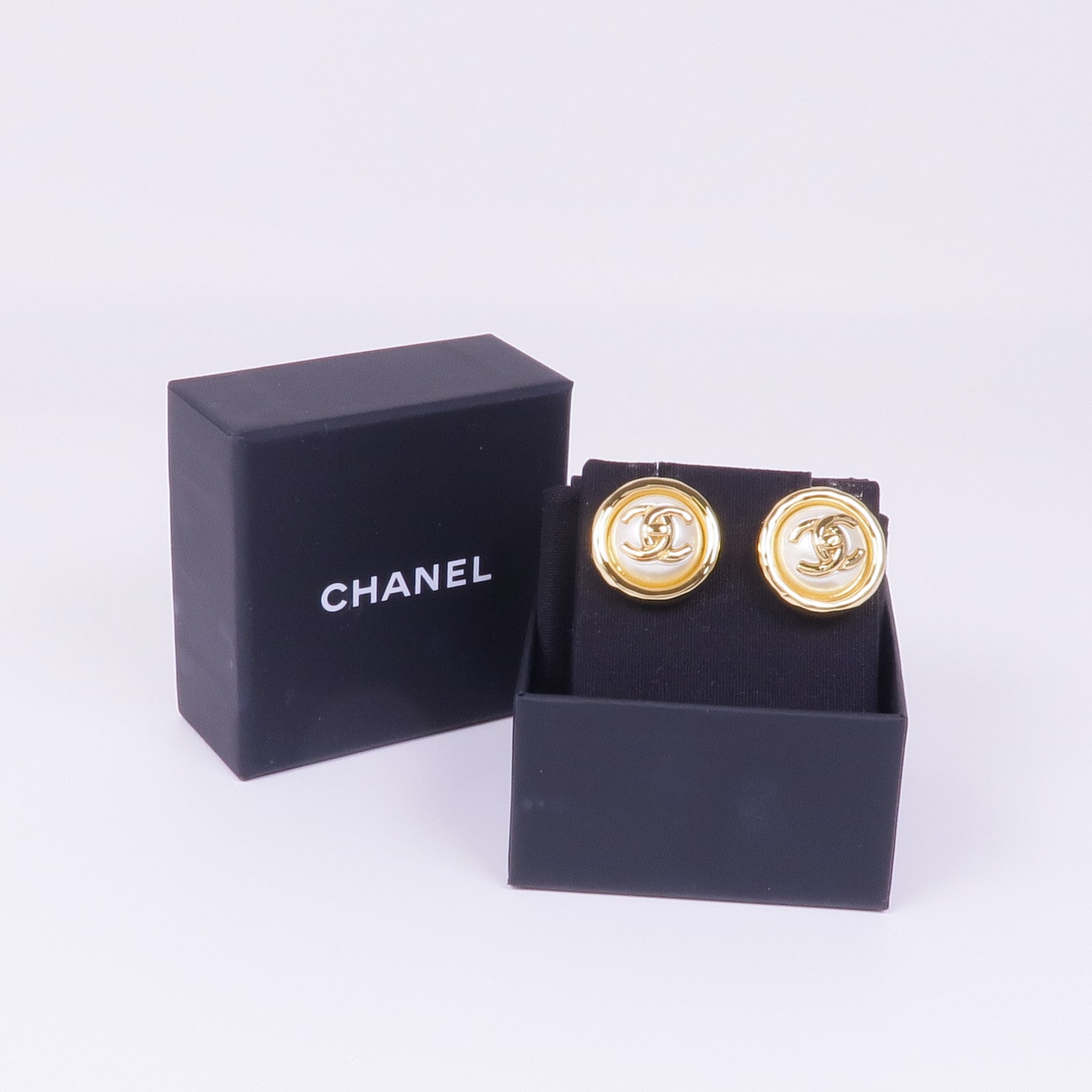CHANEL PVC/金屬Earrings耳環
