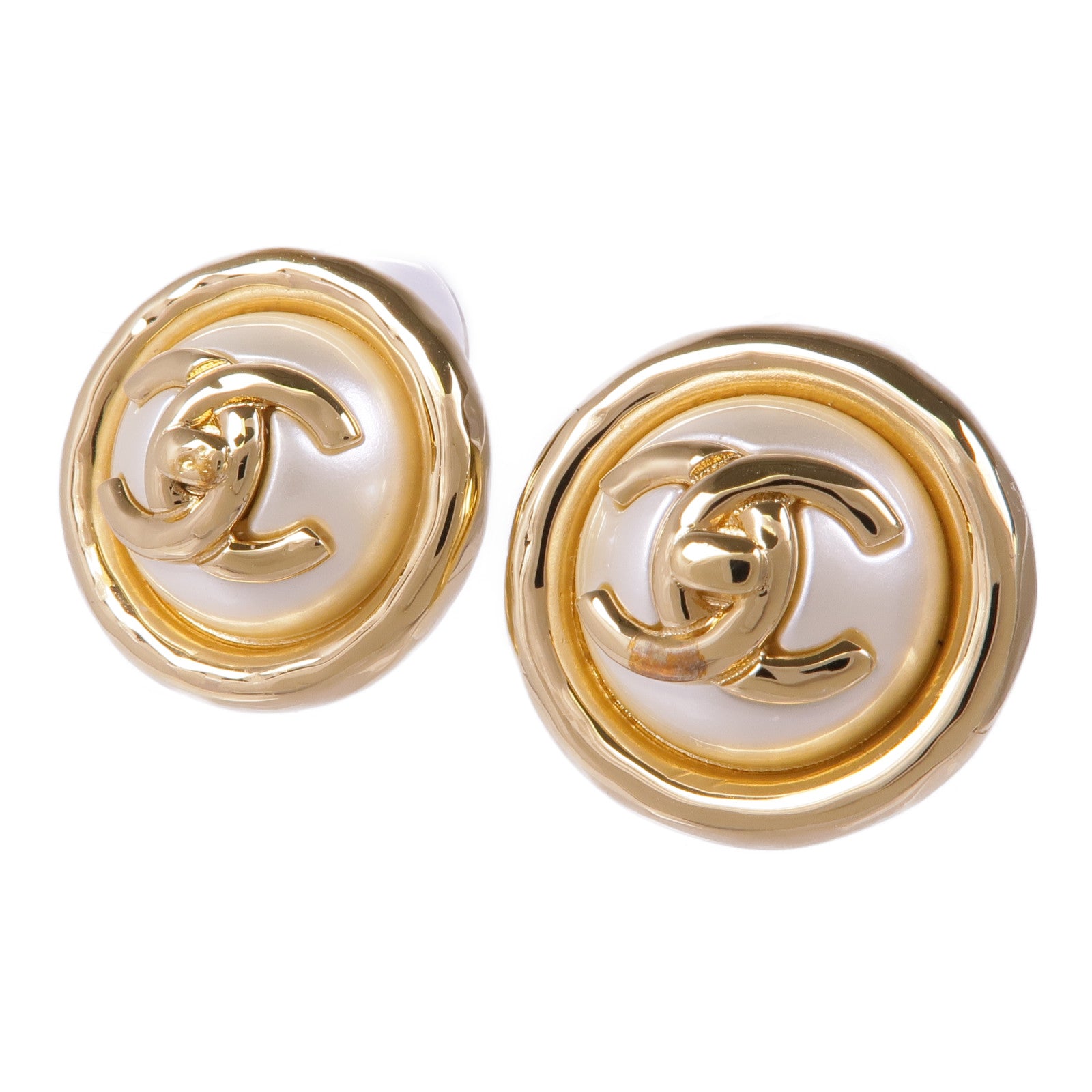 CHANEL PVC/金屬Earrings耳環