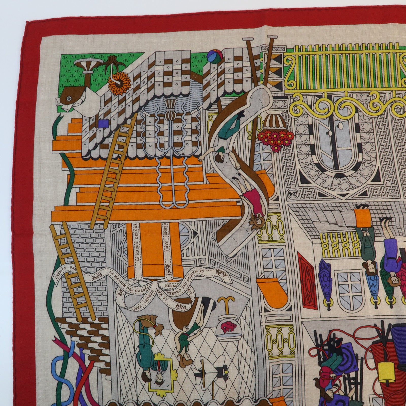 HERMES 羊絨Scarf圍巾Beige