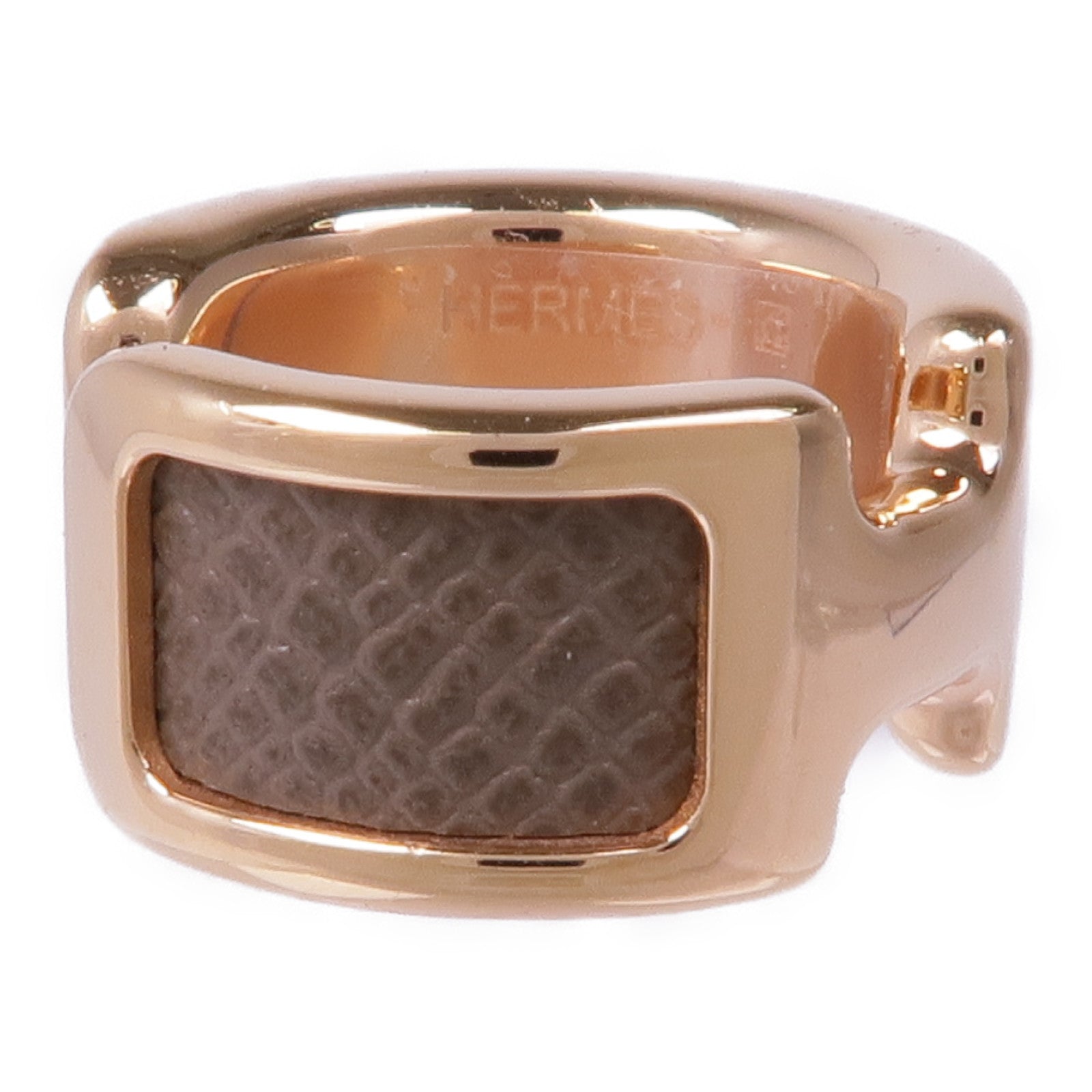 HERMES 金屬/皮革Olympe Ear Cuff耳夾