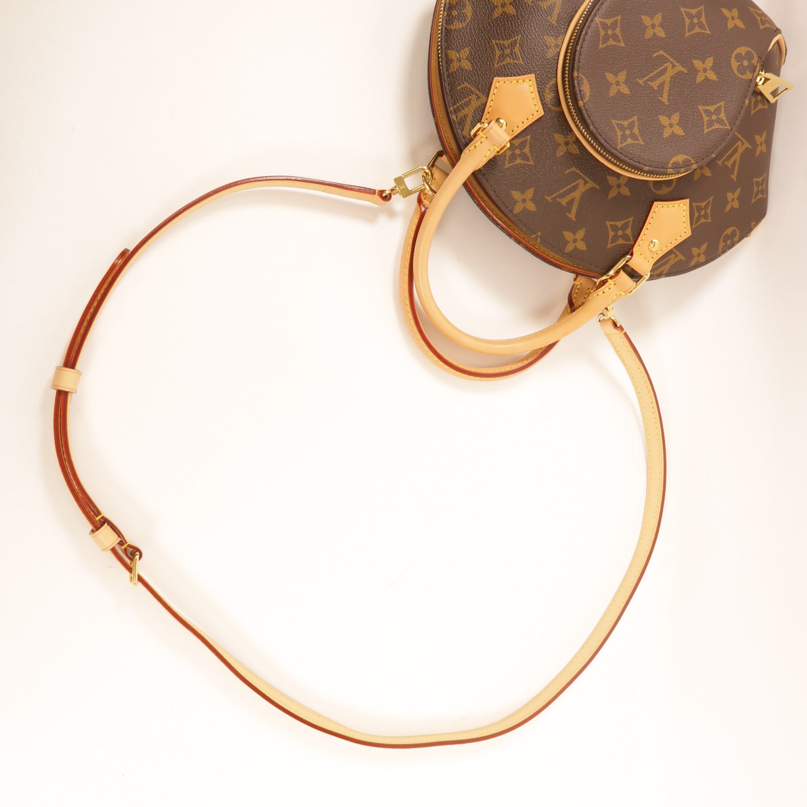 LOUIS VUITTON 【激減優惠】Monogram Elipse PM金扣手挽肩背兩用袋