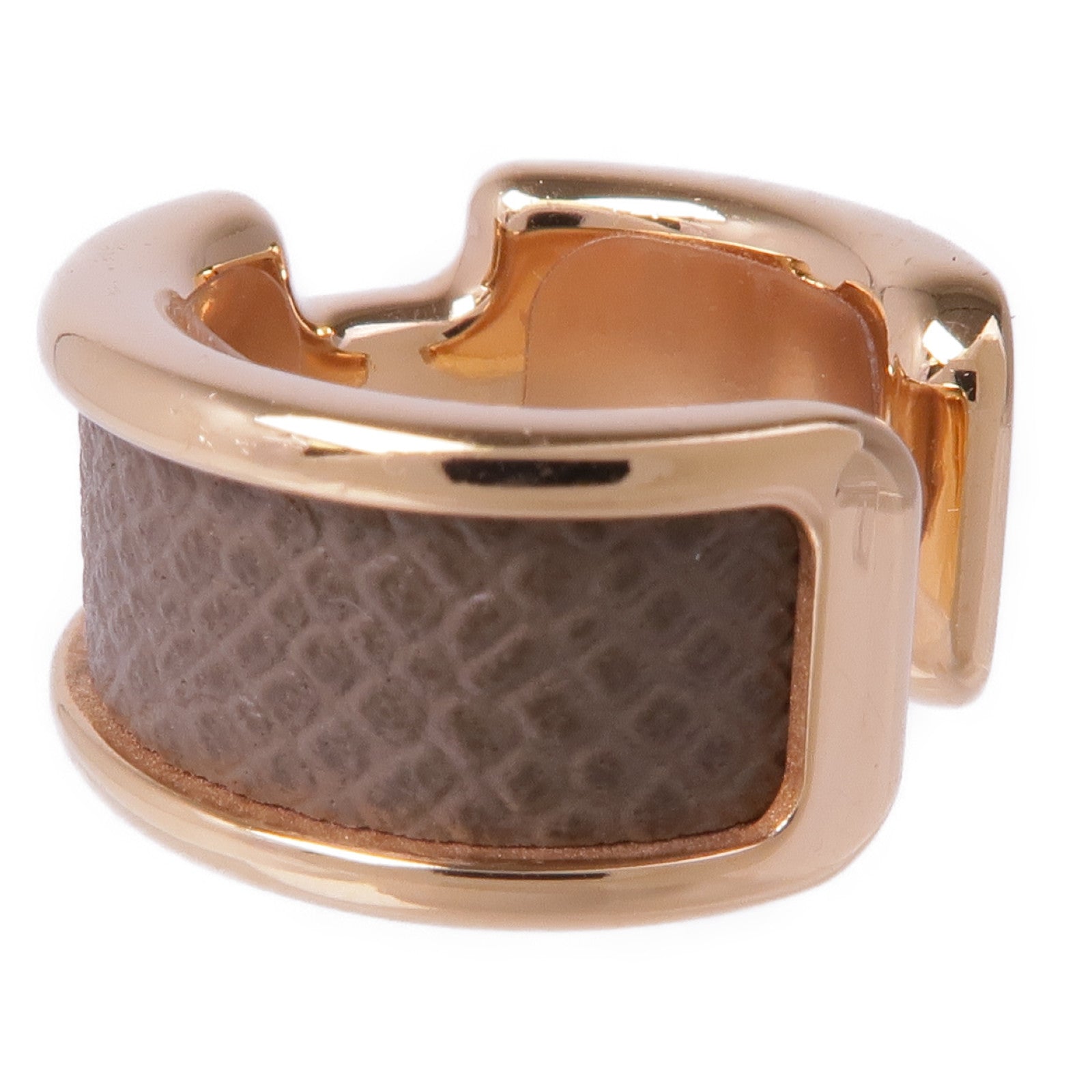 HERMES 金屬/皮革Olympe Ear Cuff耳夾