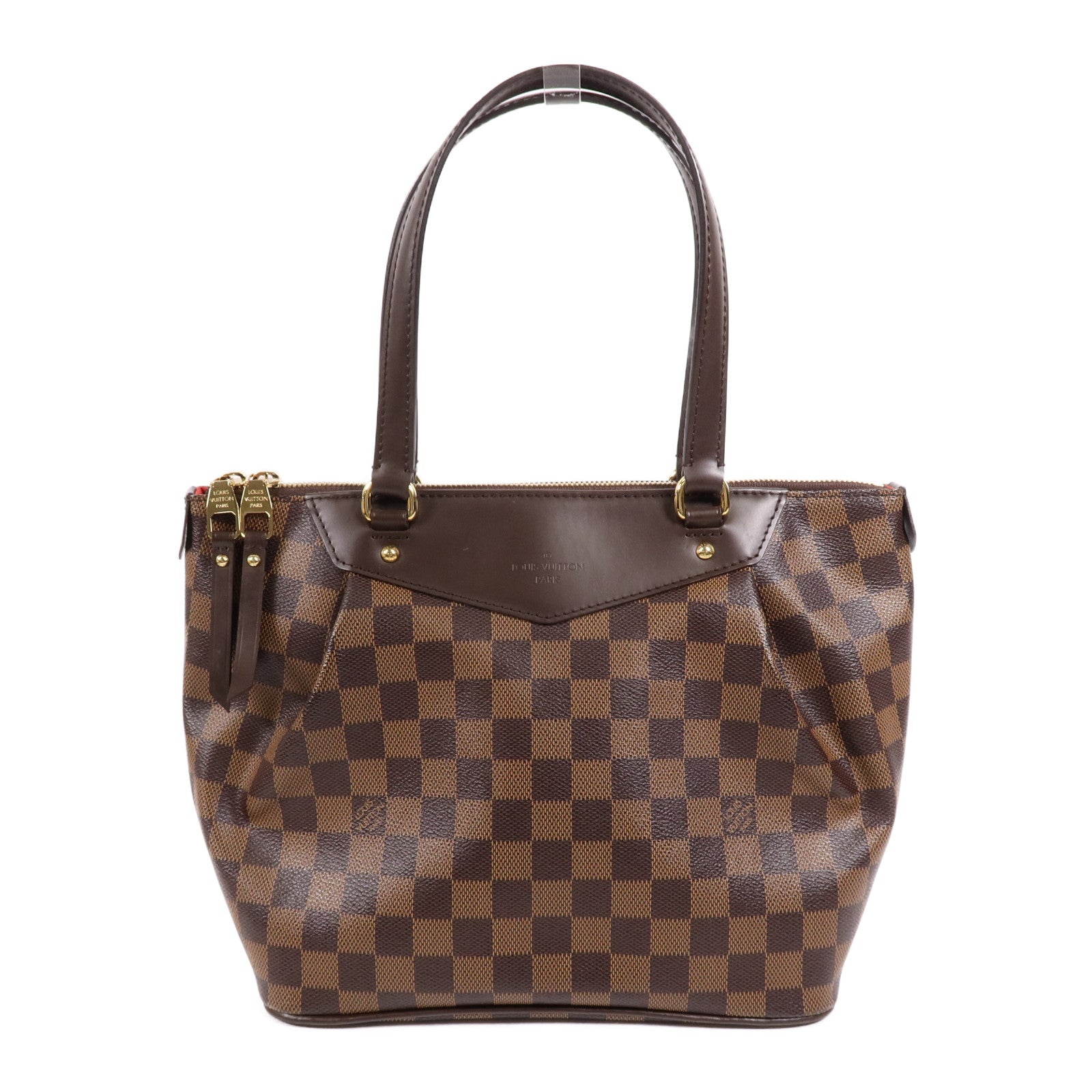LOUIS VUITTON Damier Westminster PM金扣肩背袋