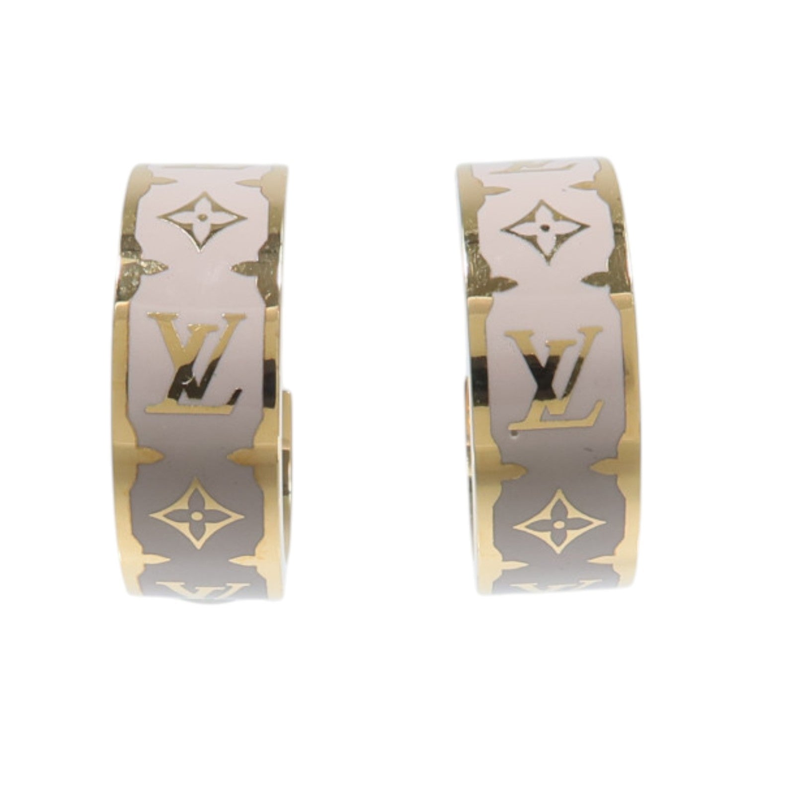 LOUIS VUITTON 金屬Nanogram Earrings耳環