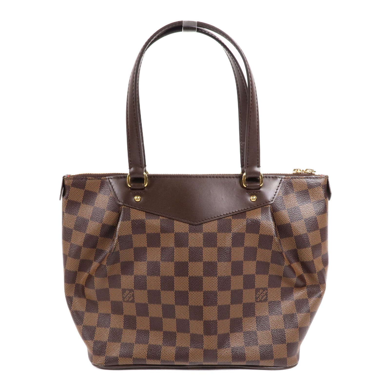 LOUIS VUITTON Damier Westminster PM金扣肩背袋