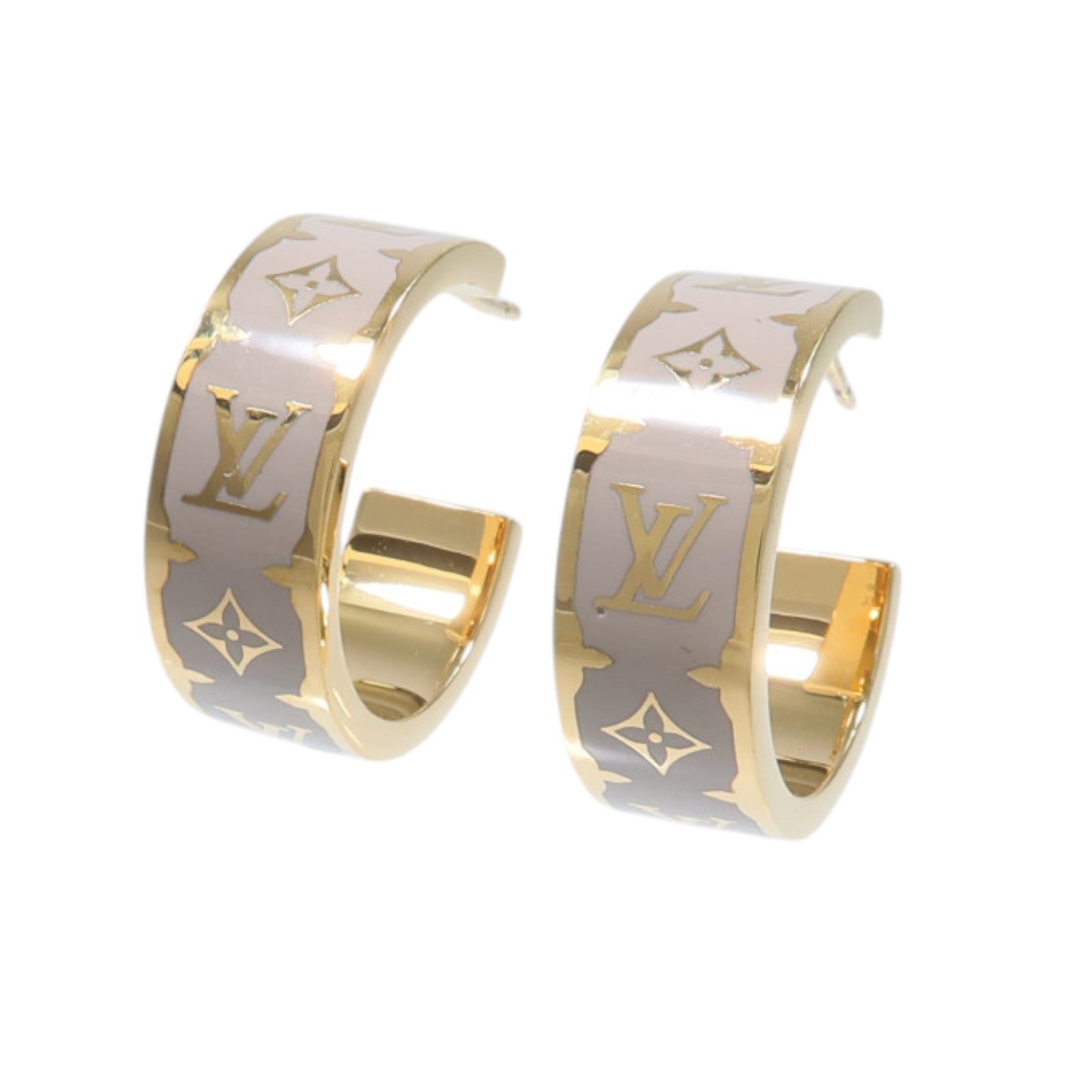 LOUIS VUITTON 金屬Nanogram Earrings耳環