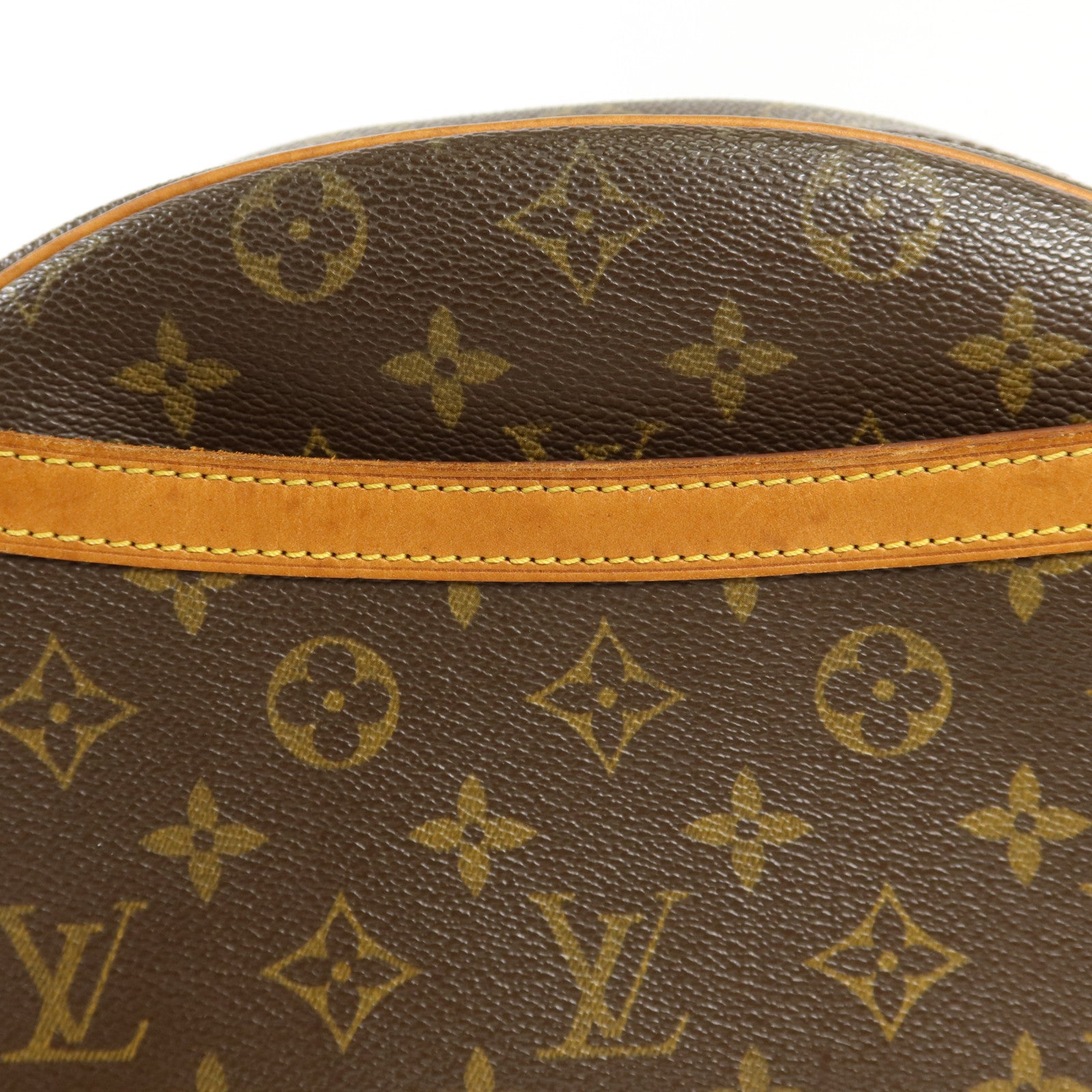 LOUIS VUITTON Monogram Blois金扣肩背袋棕色