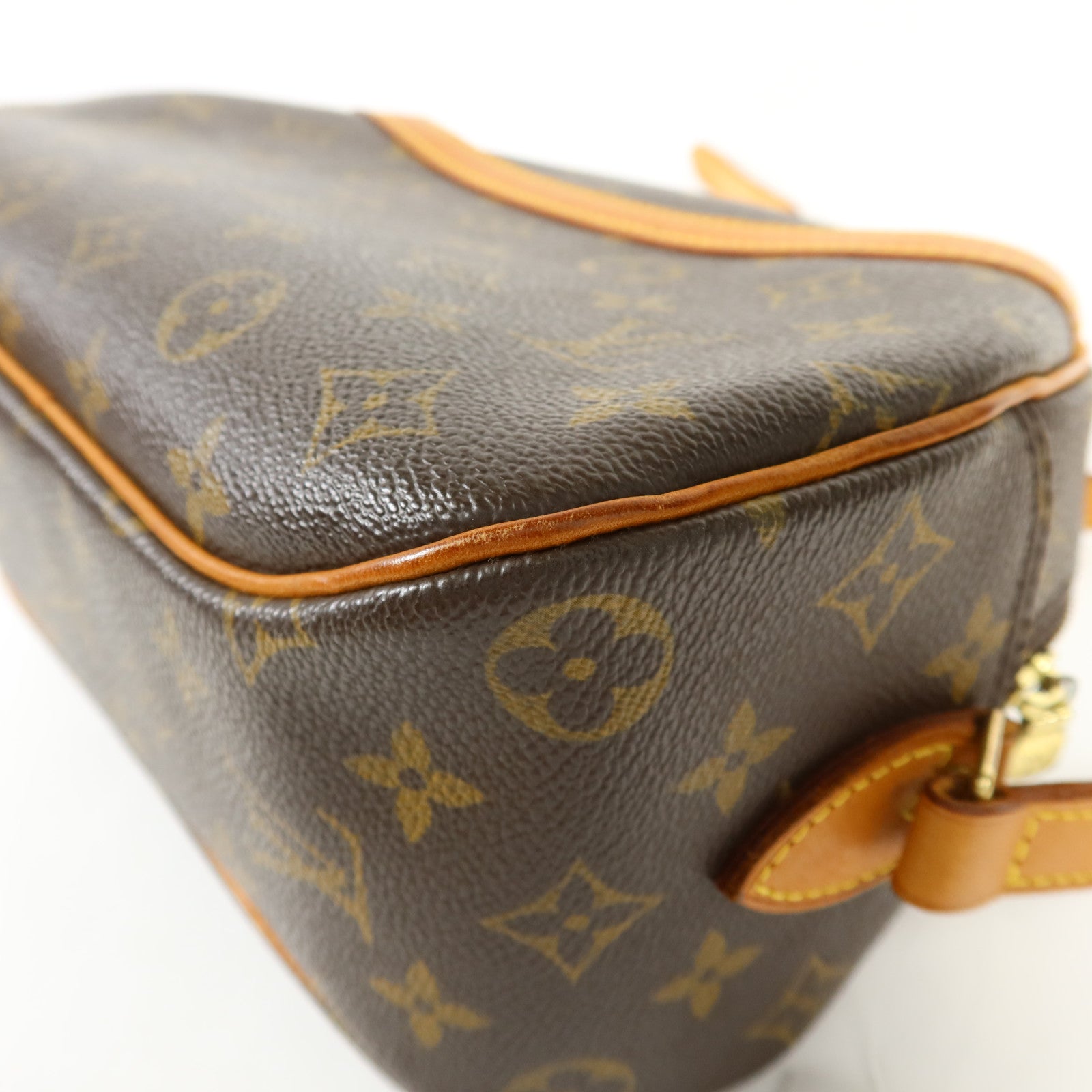 LOUIS VUITTON Monogram Blois金扣肩背袋棕色