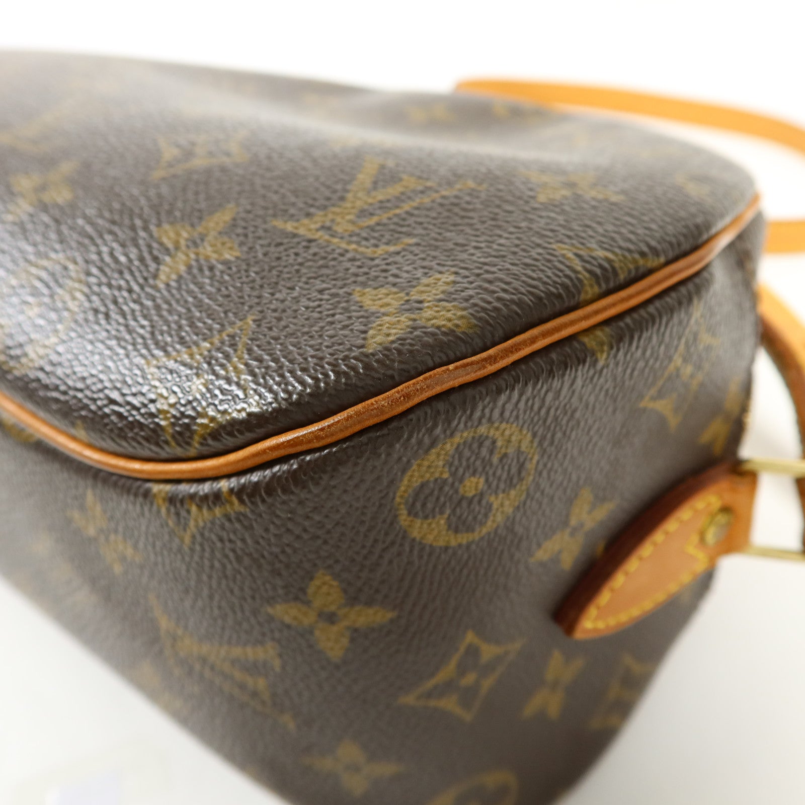 LOUIS VUITTON Monogram Blois金扣肩背袋棕色