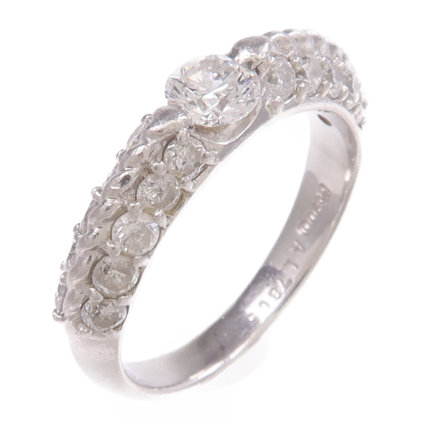 JEWELRY PT900鉑金Diamond Ring鑽石戒指US#5