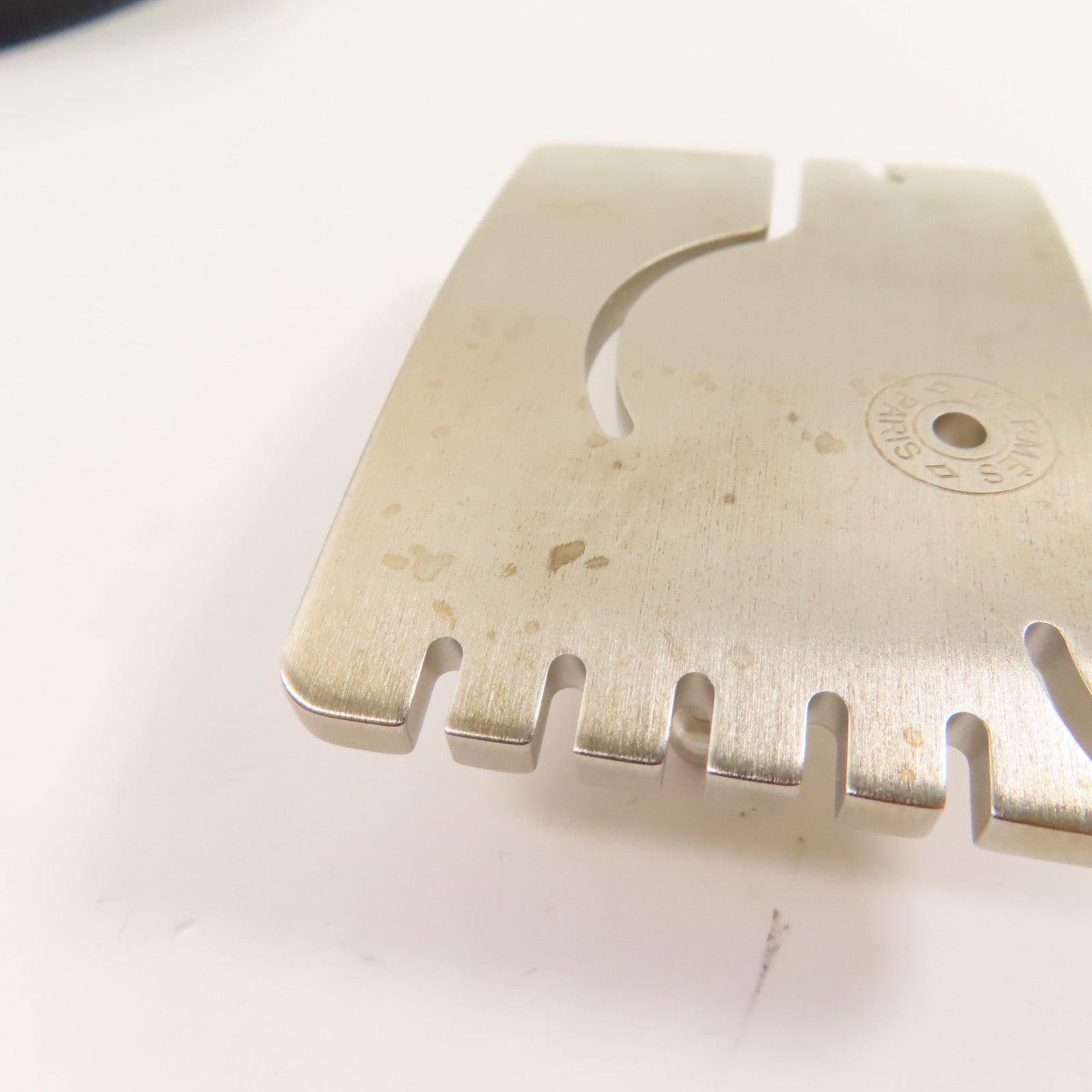 HERMES 牛皮皮革A Cheval Belt銀扣皮帶Nori/黑色